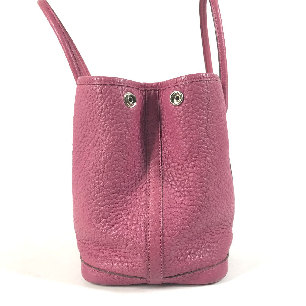HERMES Tote Bag Negonda Purple type Bag Garden party TPM Women