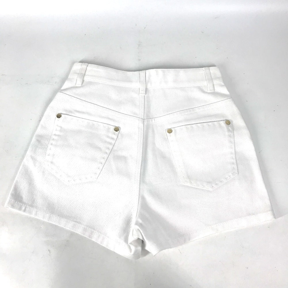 FENDI Shorts FLP835 cotton white denim Shorts 36