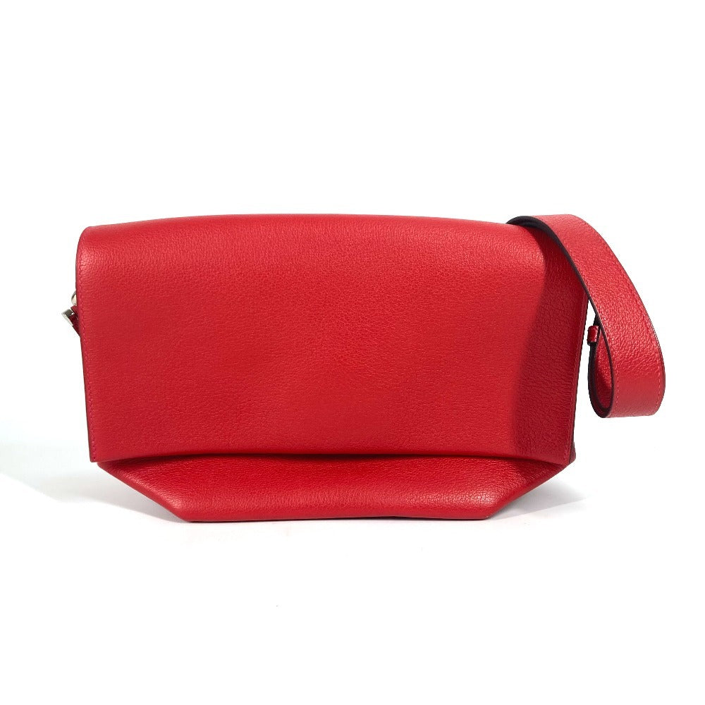 HERMES Shoulder Bag , Taurillon ClemenceNovillo Red Opli 28 Opli 28 Women