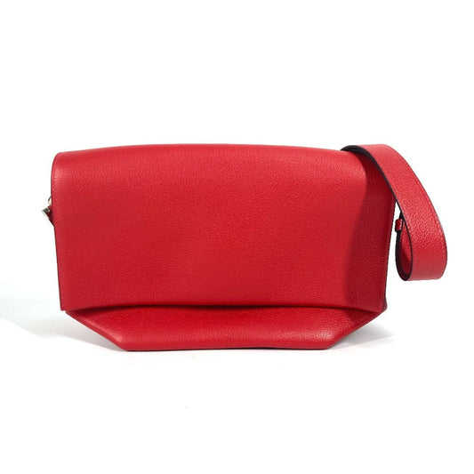HERMES Shoulder Bag , Taurillon ClemenceNovillo Red Opli 28 Opli 28 Women