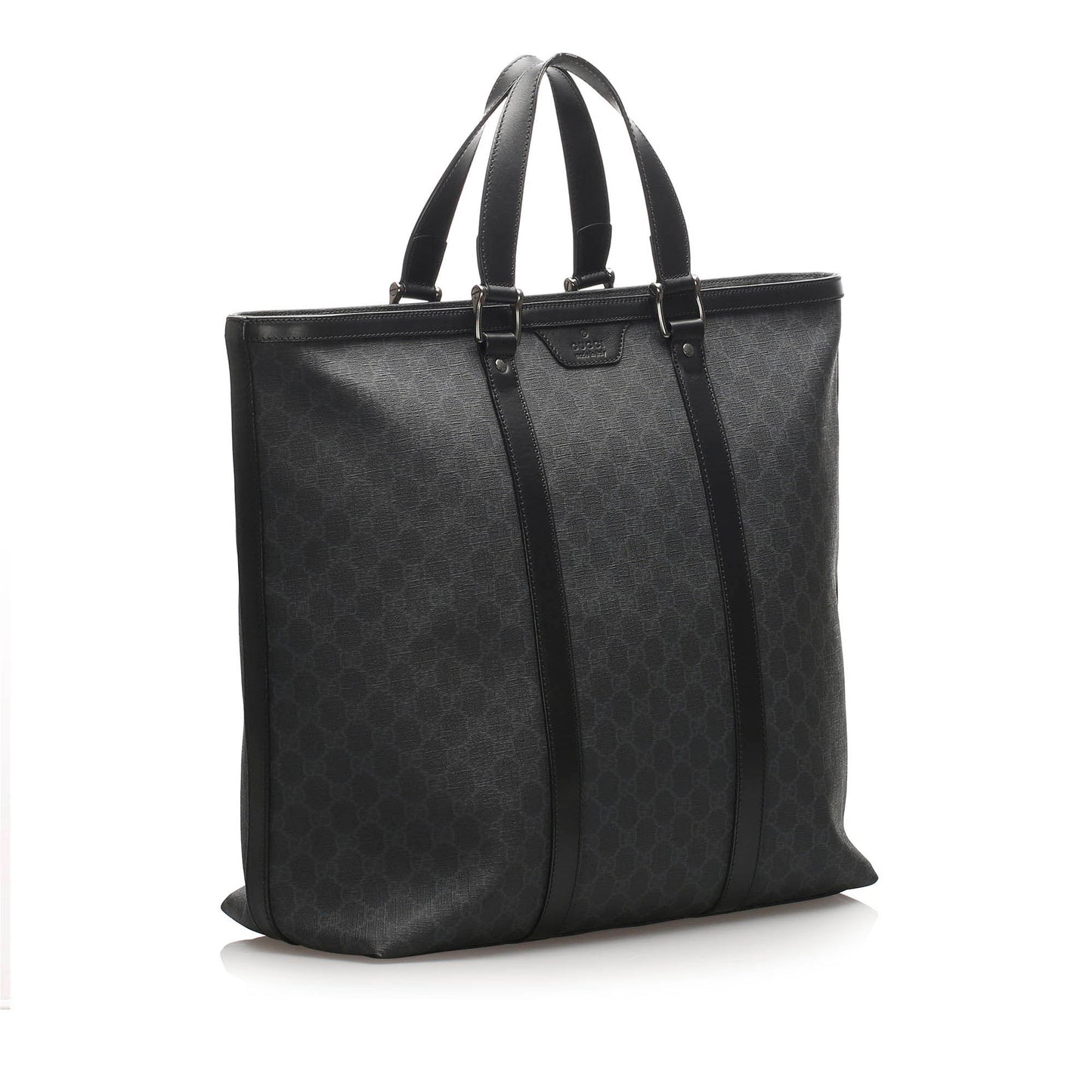 Gucci Leather Canvas Tote