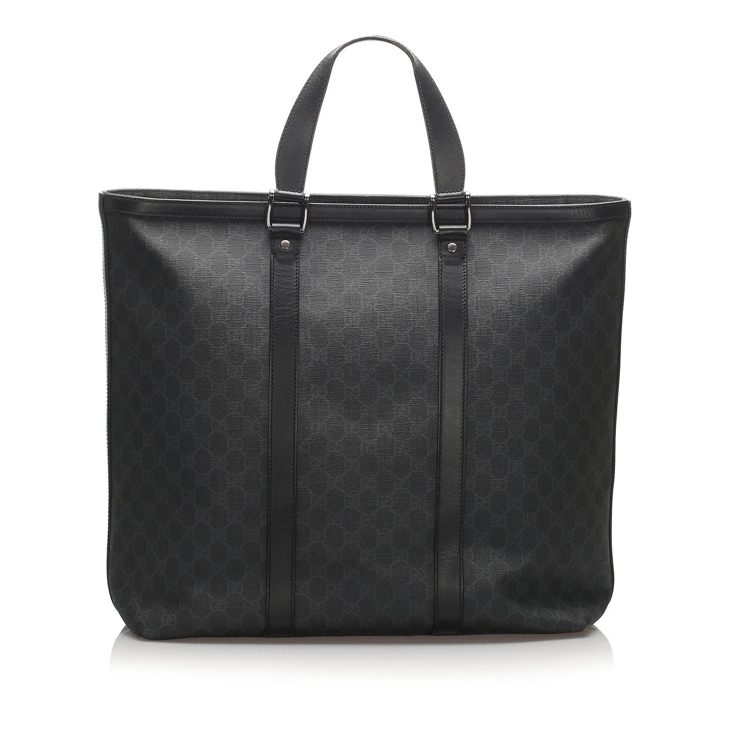 Gucci Leather Canvas Tote