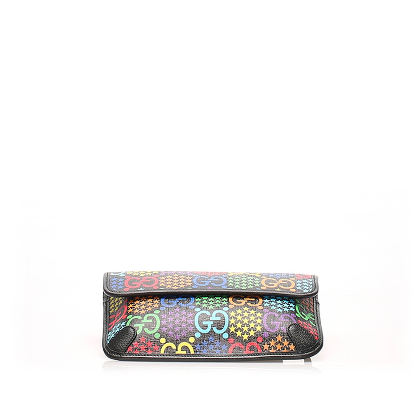 Gucci Nylon Leather Canvas Shoulder Bag