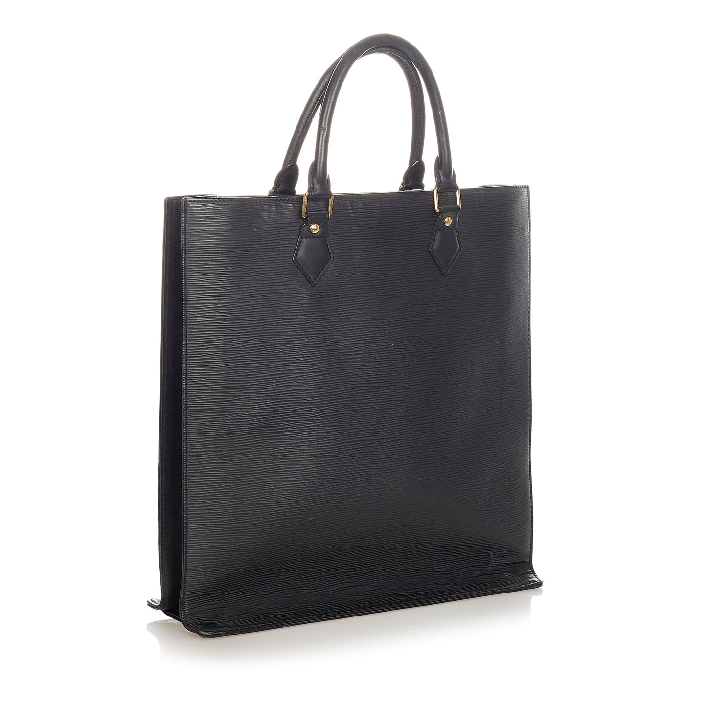 Louis-Vuitton Louis Vuitton Epi Sac Plat PM Black