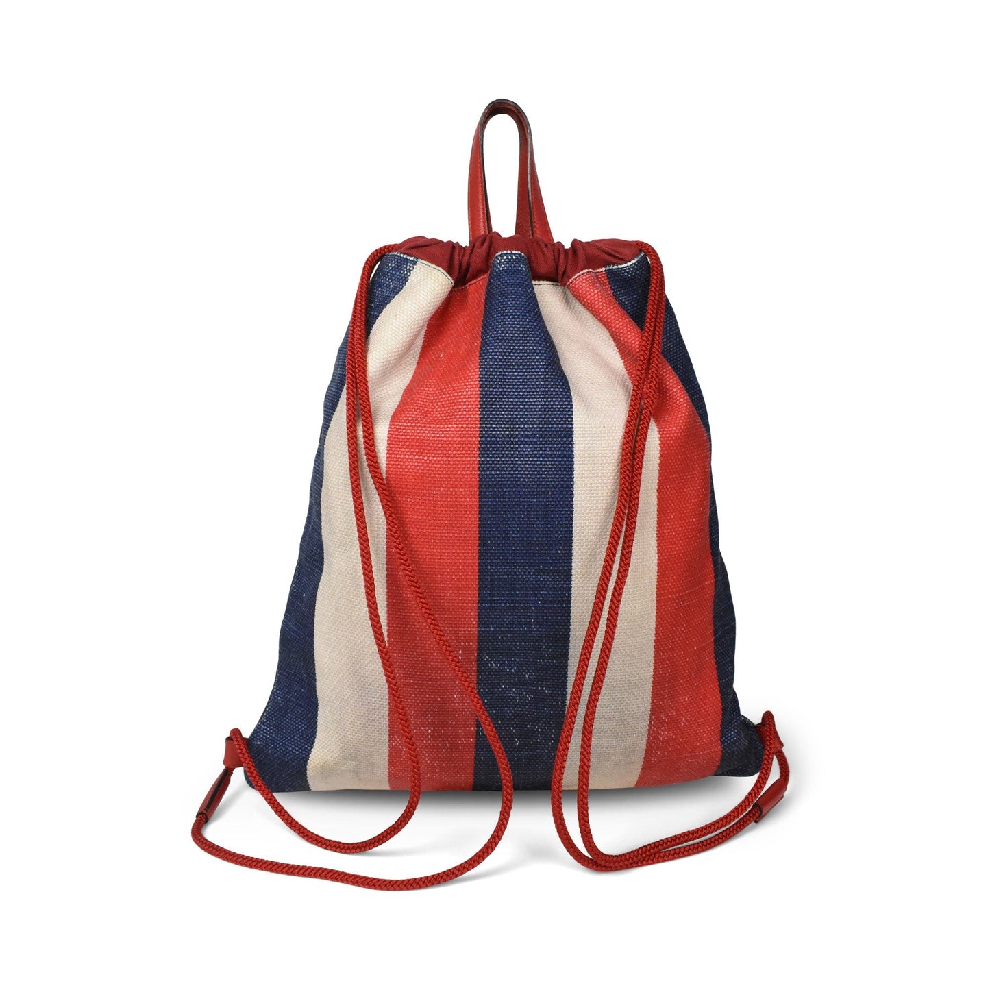 Gucci Leather Canvas Shoulder Bag