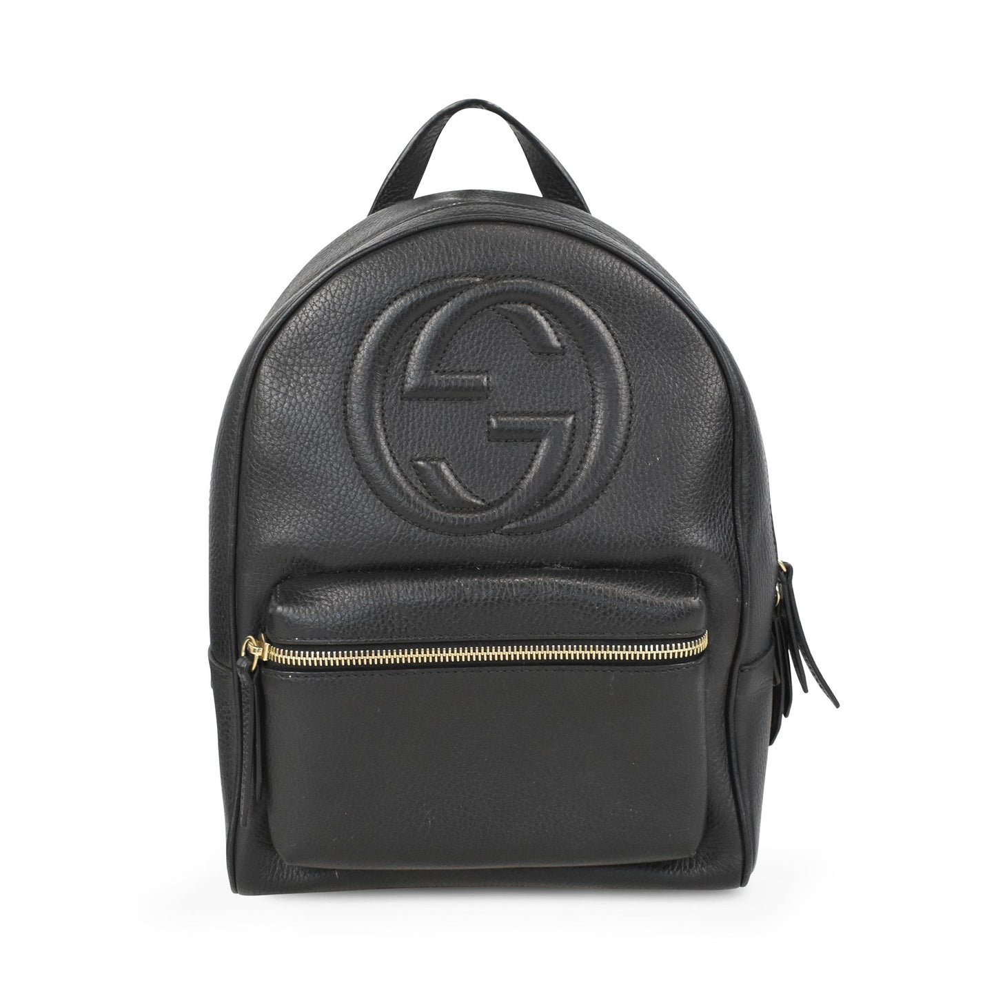 Gucci Chain Leather Backpack