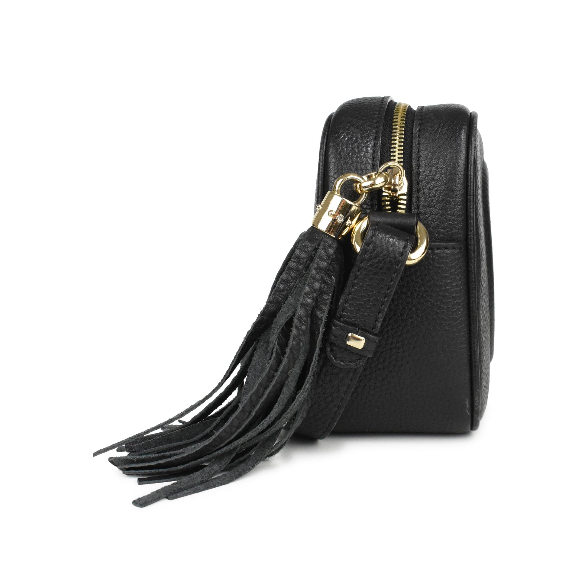 Gucci Lou Leather Canvas Crossbody