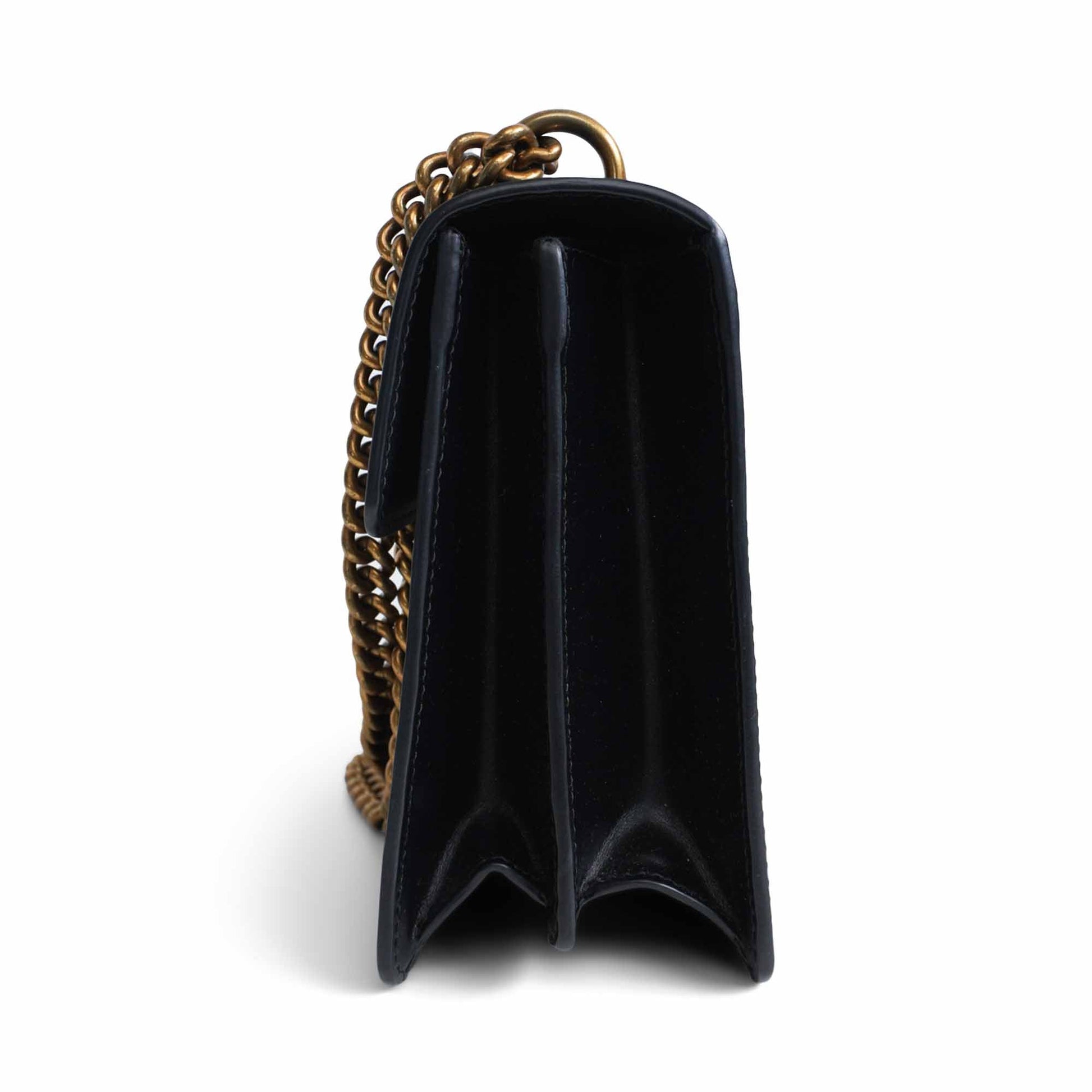 Gucci Chain Leather Shoulder Bag