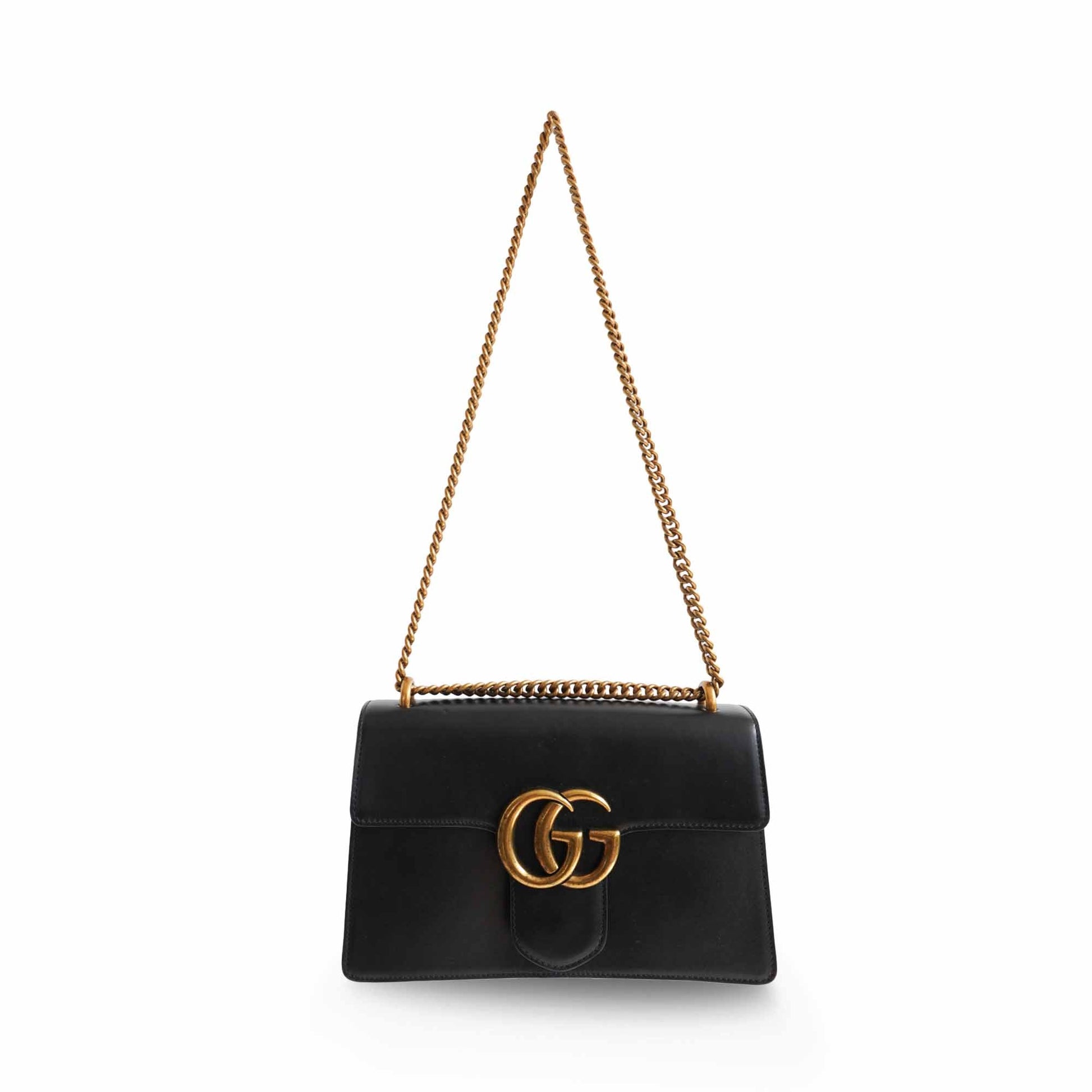 Gucci Chain Leather Shoulder Bag