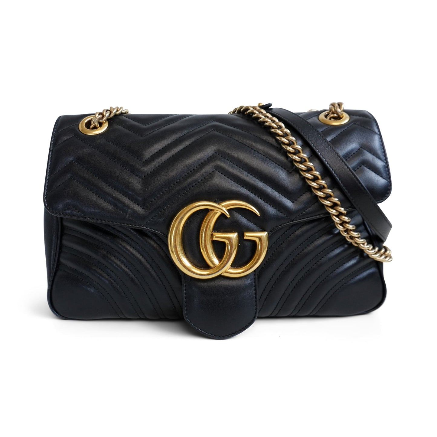 Gucci Quilted Chain Shoulder Bag