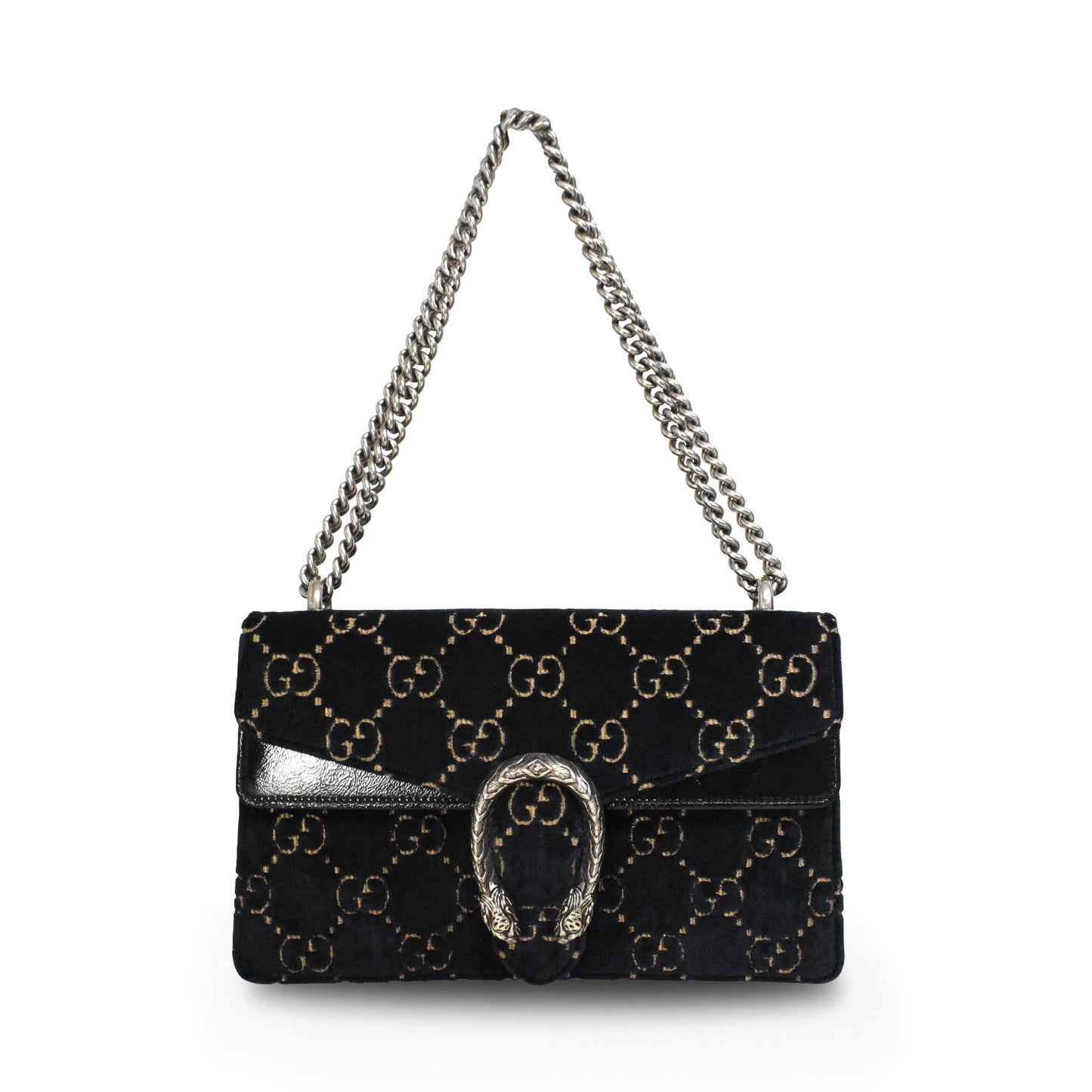 Gucci Lou Monogram Leather Handbag