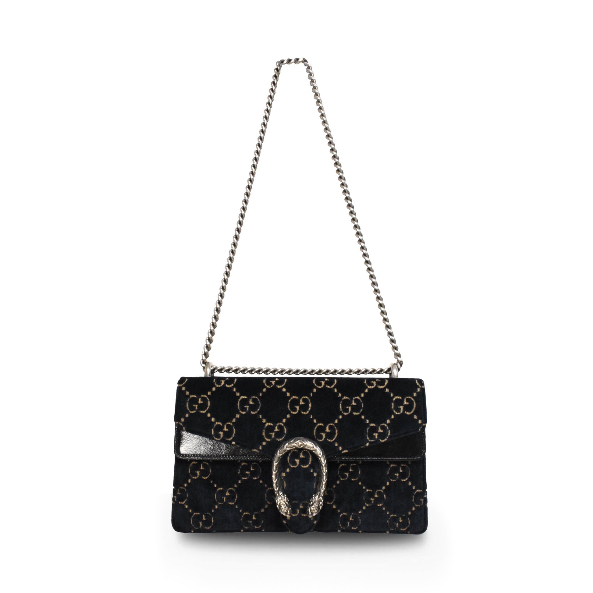 Gucci Lou Monogram Leather Handbag