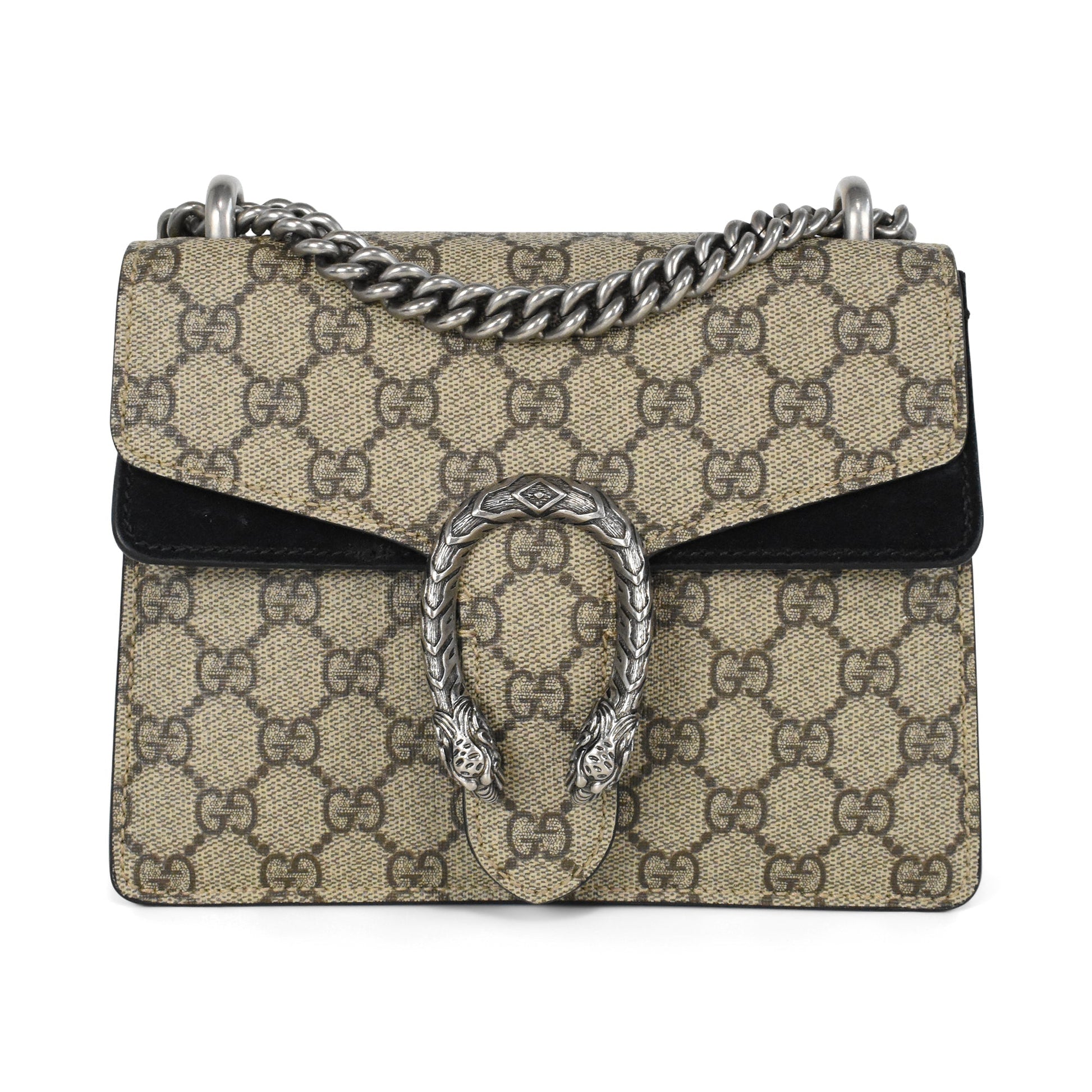 Gucci Monogram Mini Canvas Handbag