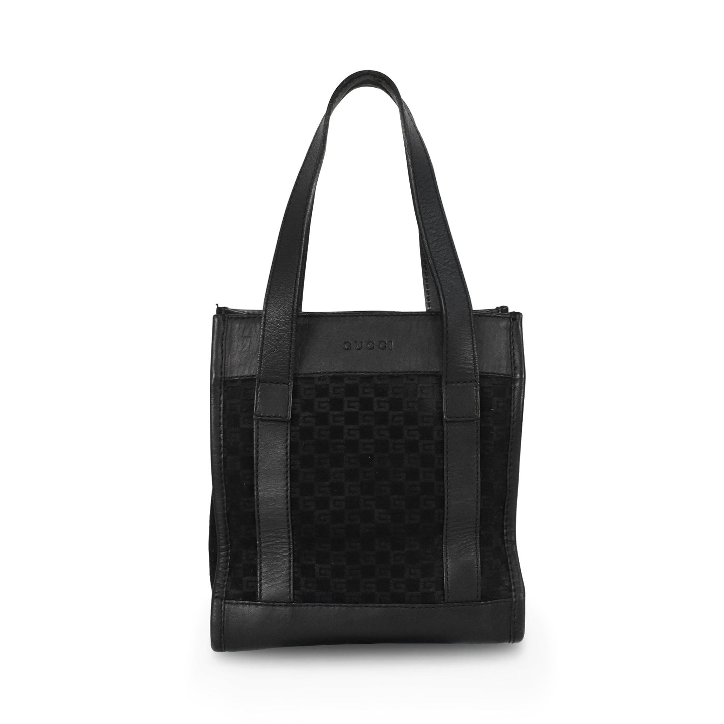 Gucci Monogram Leather Mini Tote