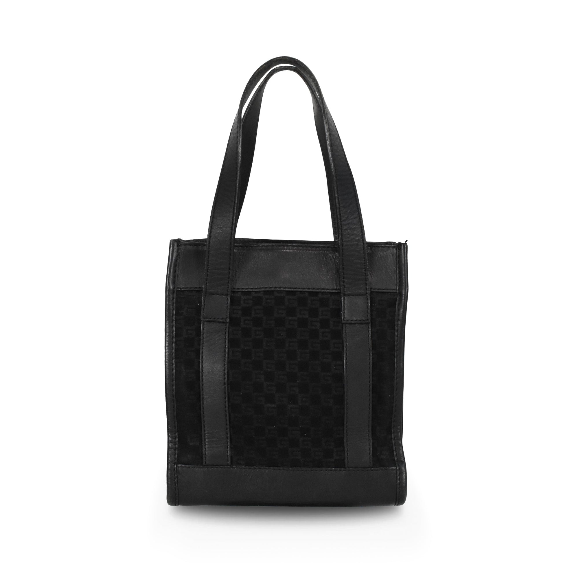 Gucci Monogram Leather Mini Tote