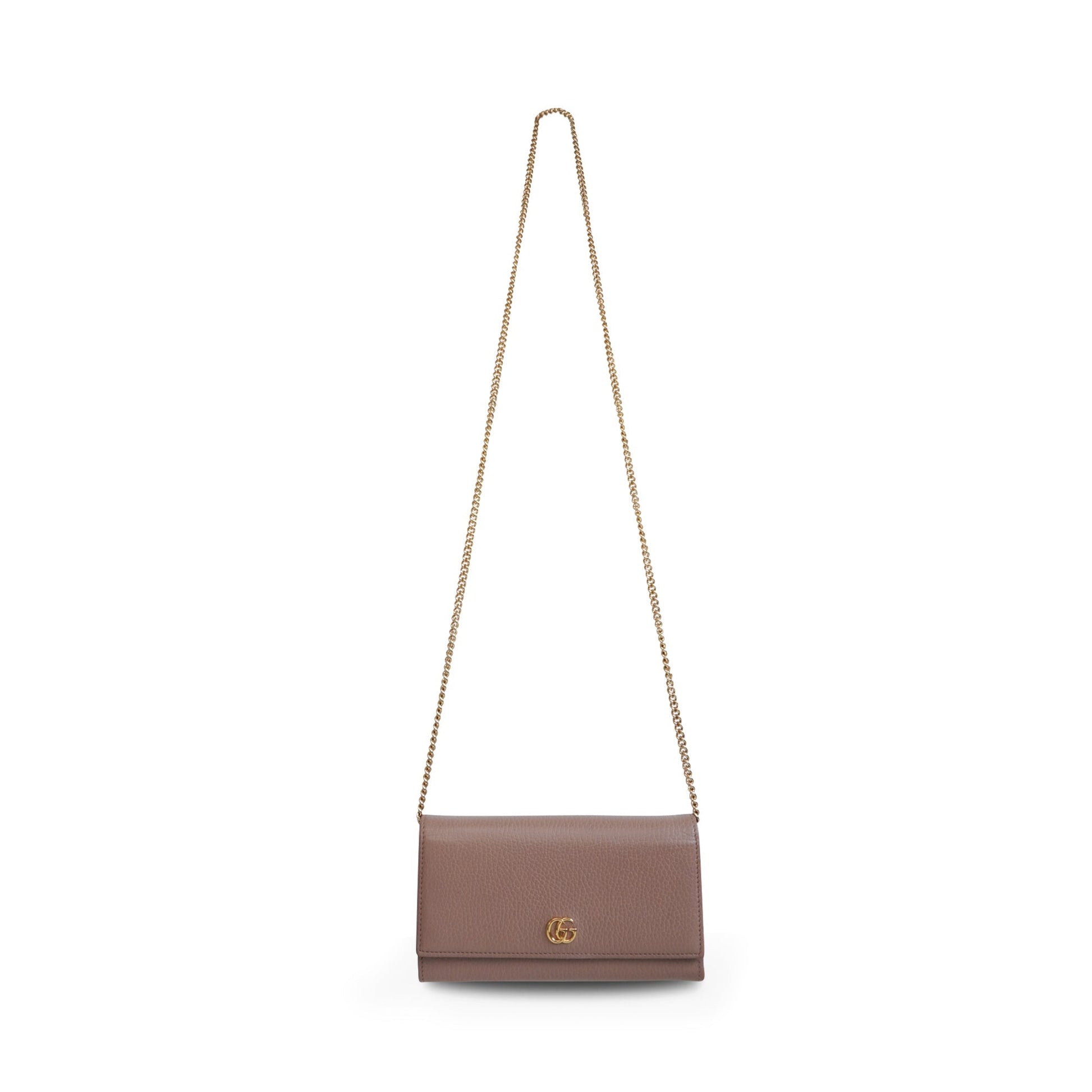 Gucci Chain Leather Crossbody
