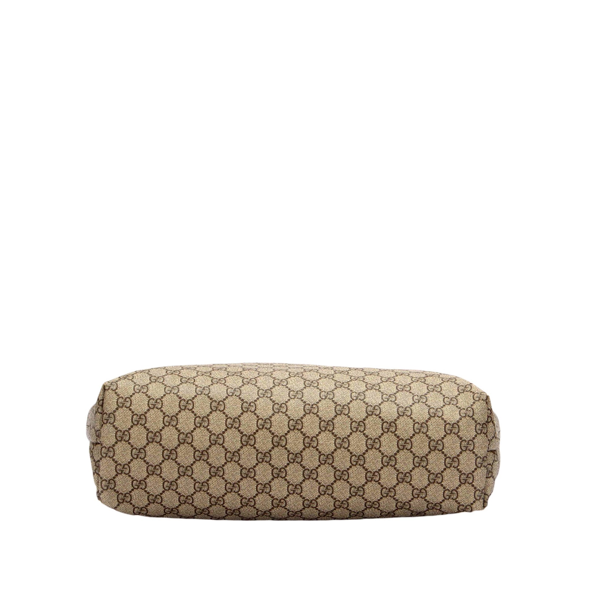Gucci Leather Canvas Tote