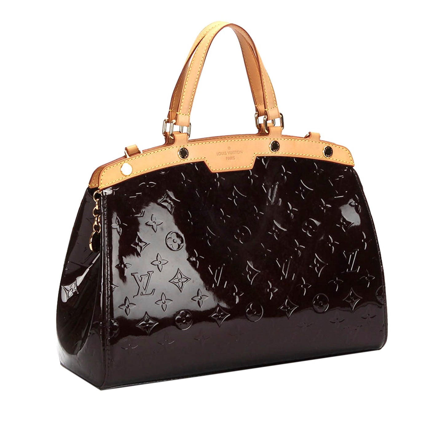 Louis-Vuitton Louis Vuitton Vernis Brea MM Purple