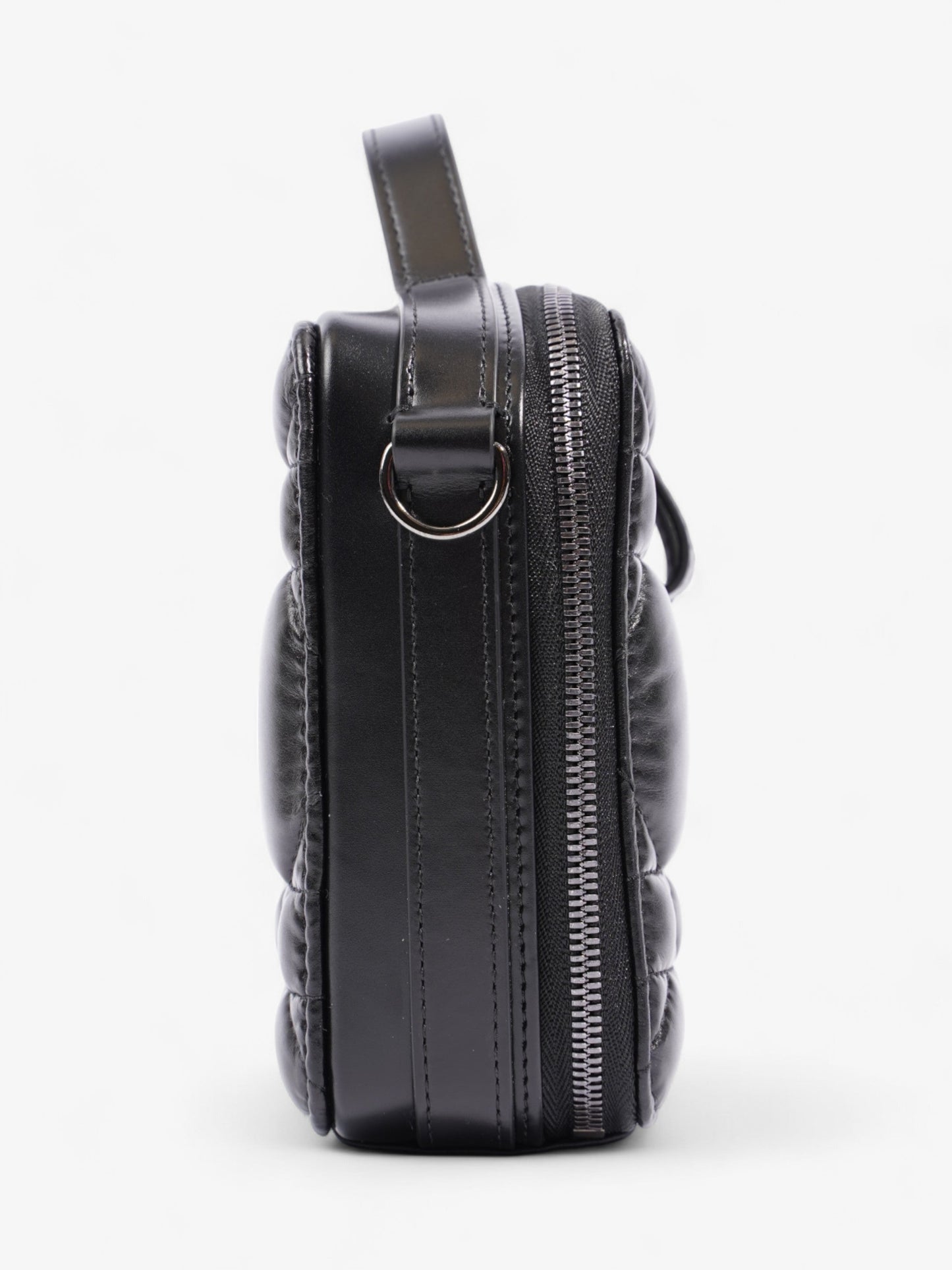 Christian Dior Caro Box Bag Black Calfskin Leather