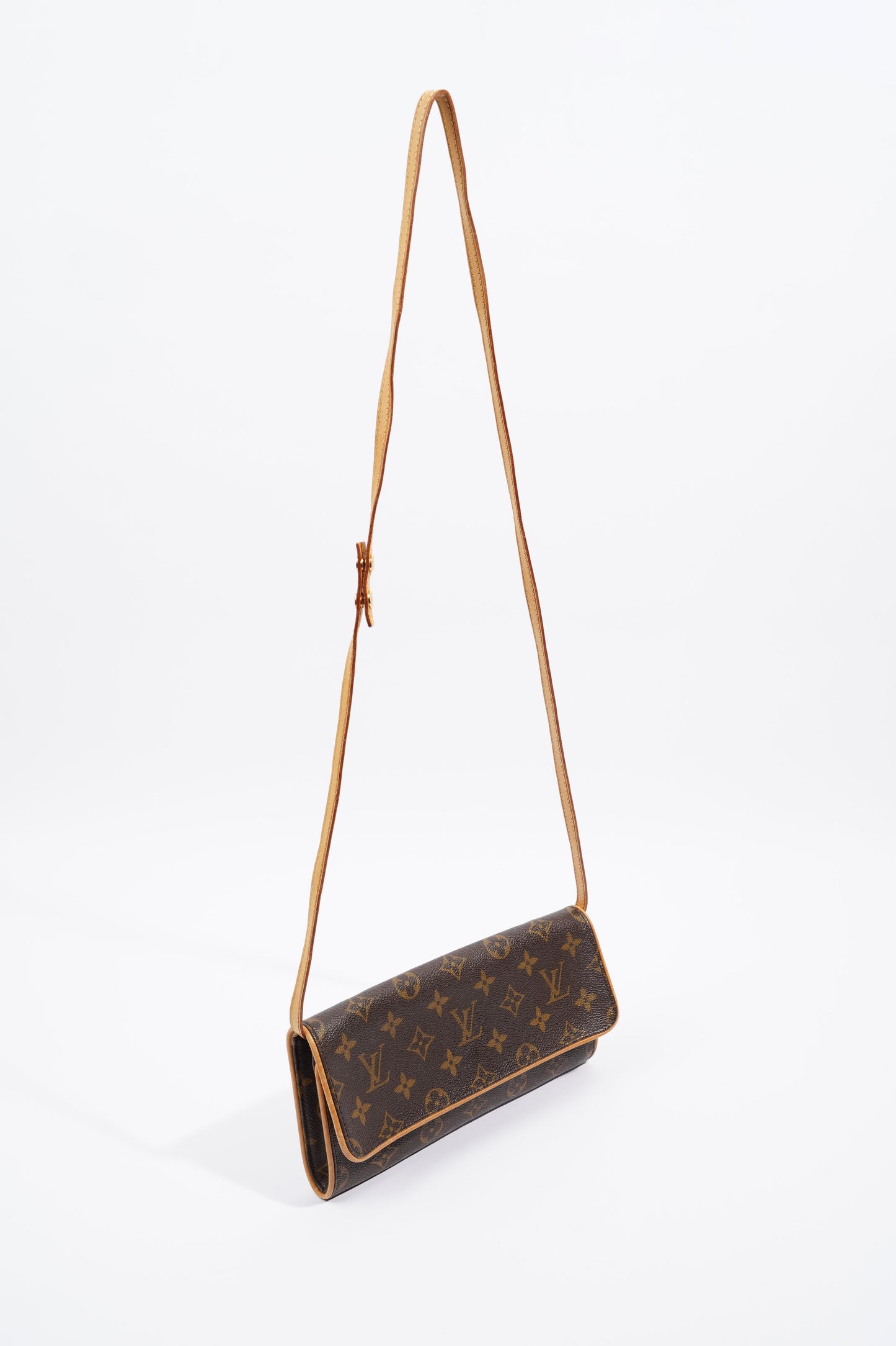 Louis Vuitton Twin Pochette Monogram Canvas GM Clutch