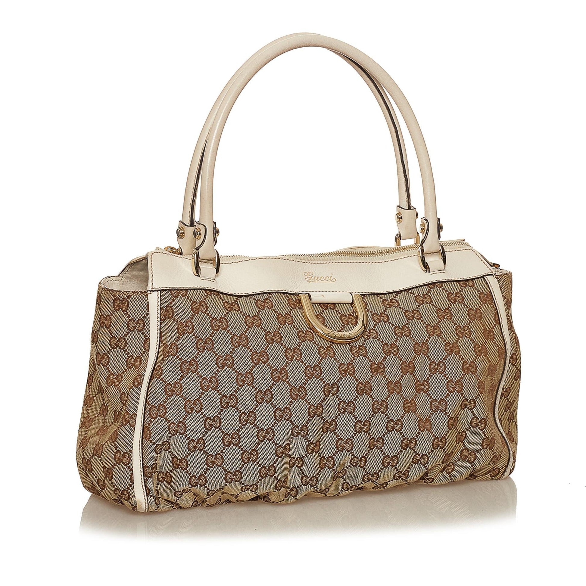 Gucci Canvas Shoulder Bag