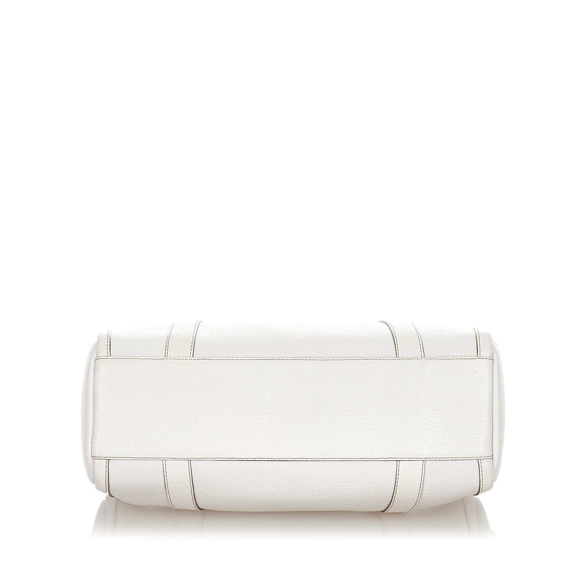 Gucci Abbey Leather Boston Bag