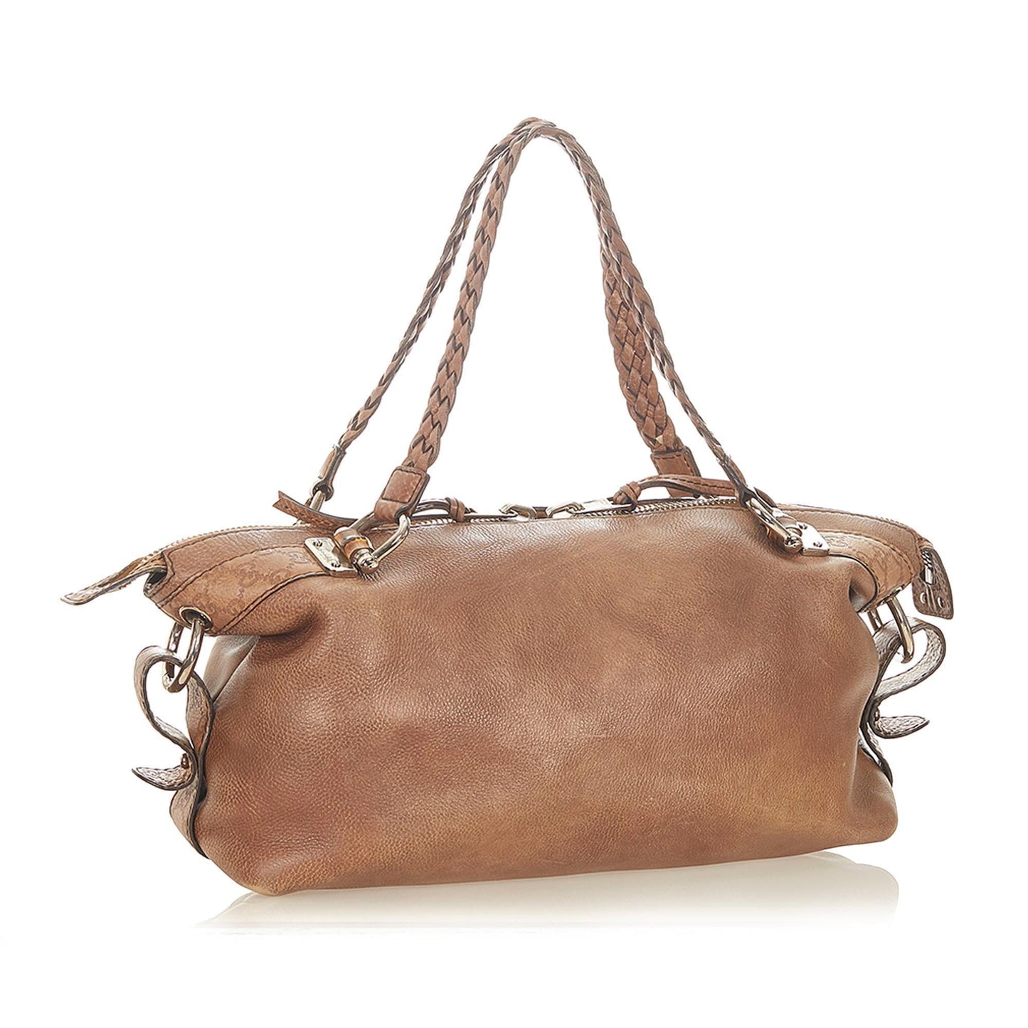 Gucci Monogram Leather Tote