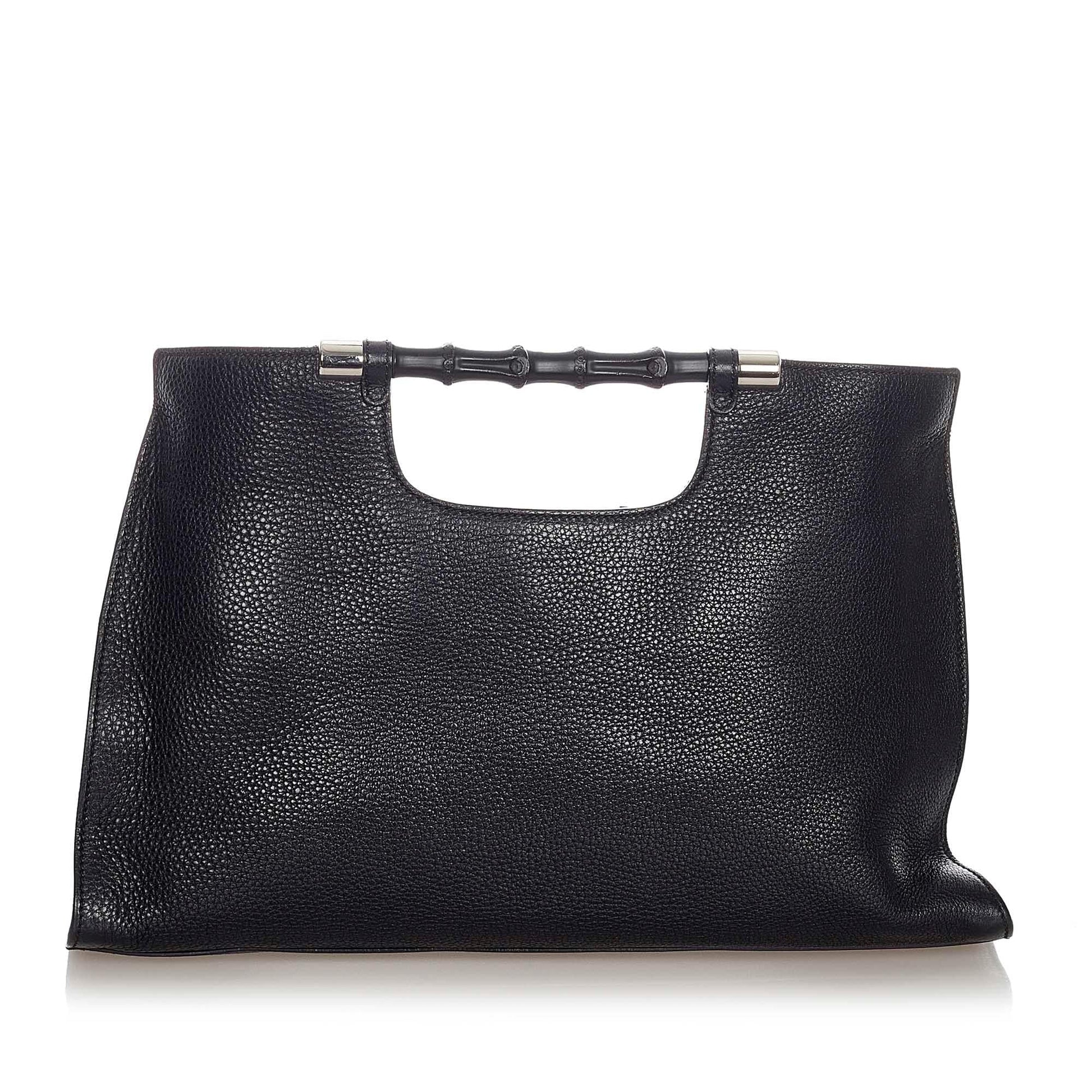 Gucci Bamboo Leather Satchel Style 7