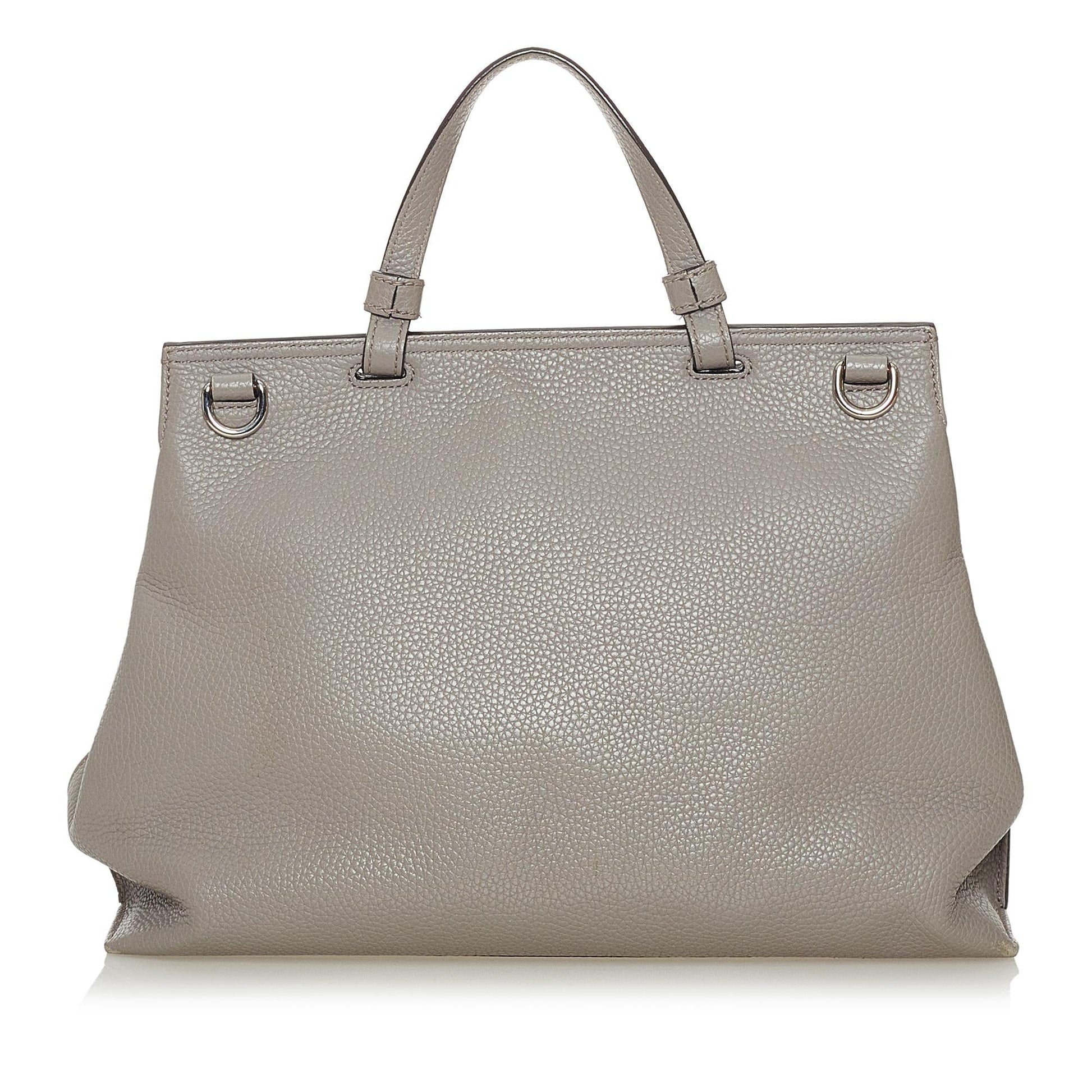 Gucci Bamboo Leather Satchel Style 4
