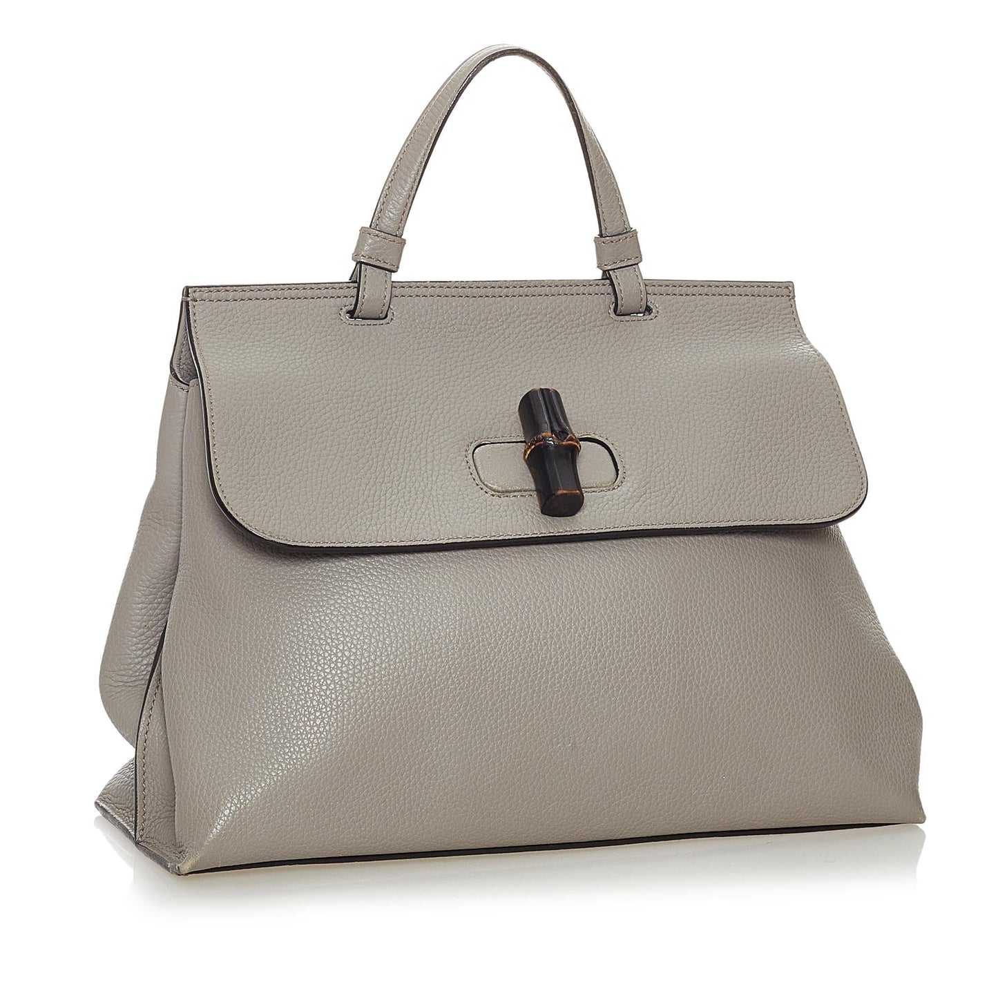 Gucci Bamboo Leather Satchel Style 4