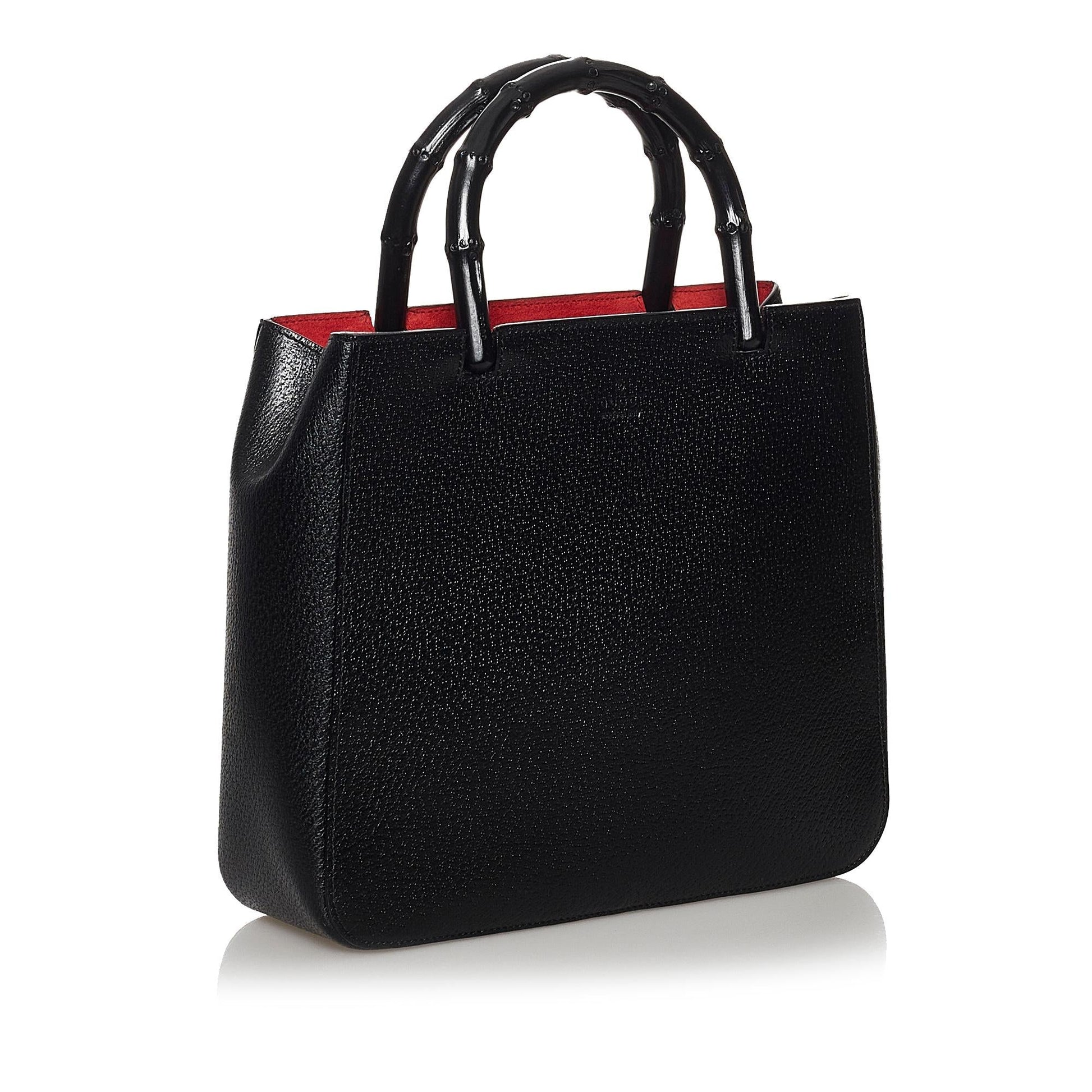 Gucci Bamboo Leather Handbag Style 2