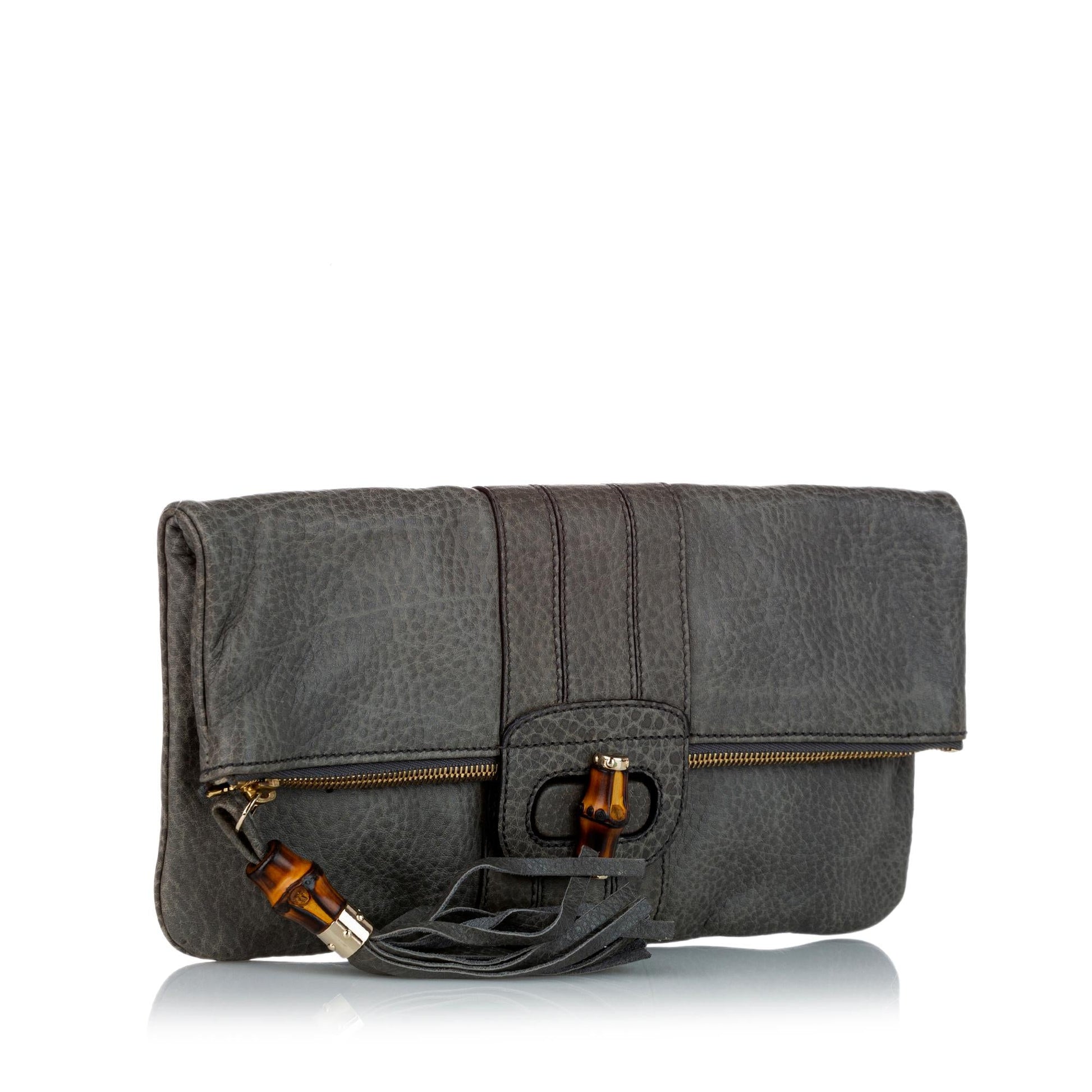 Gucci Leather Clutch