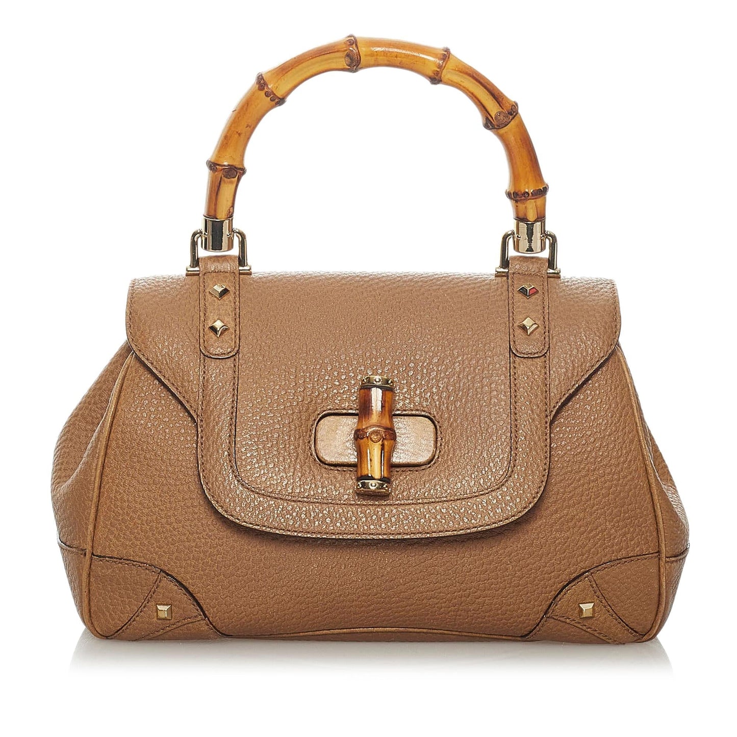 Gucci Bamboo Leather Handbag Style 3
