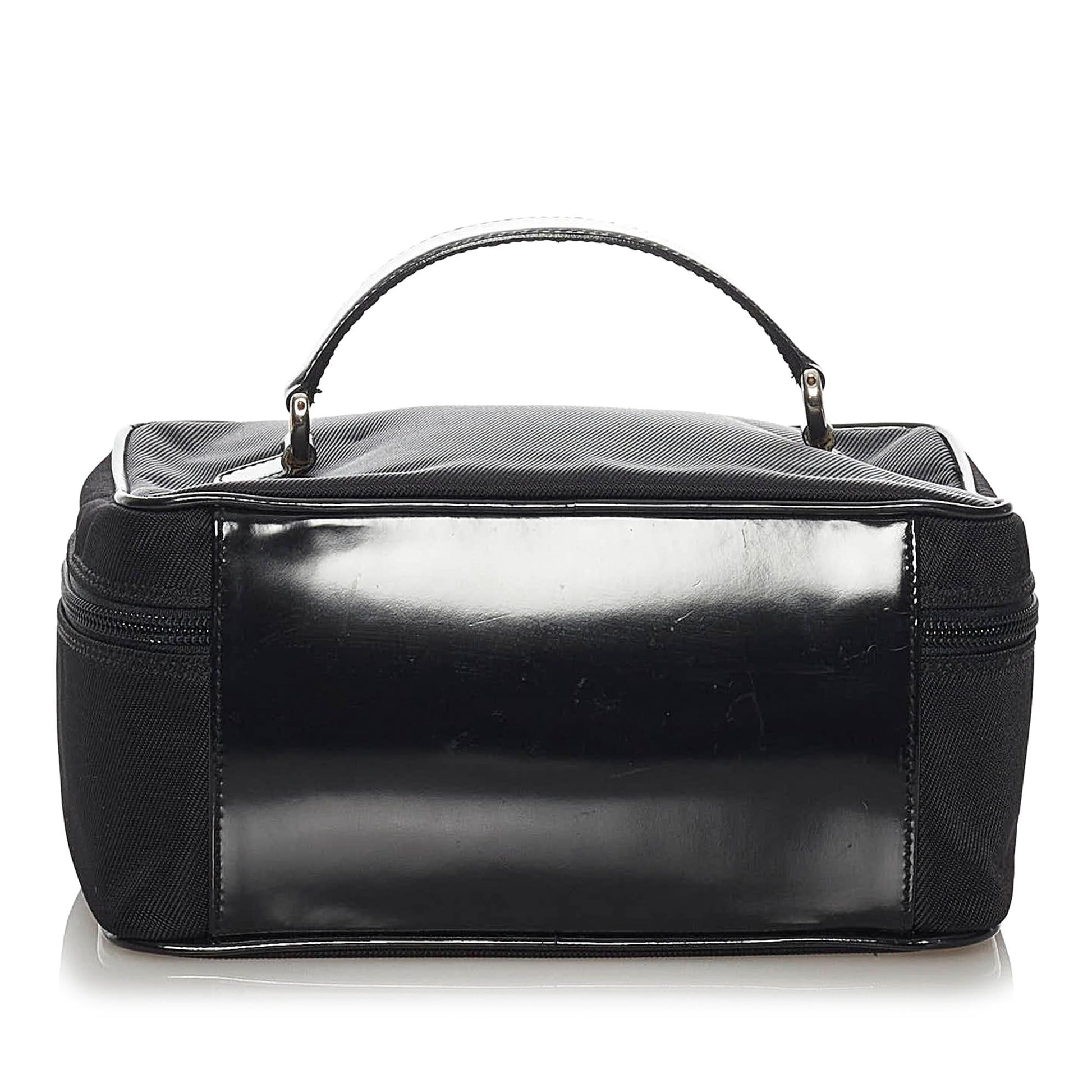 Gucci Nylon Leather Handbag