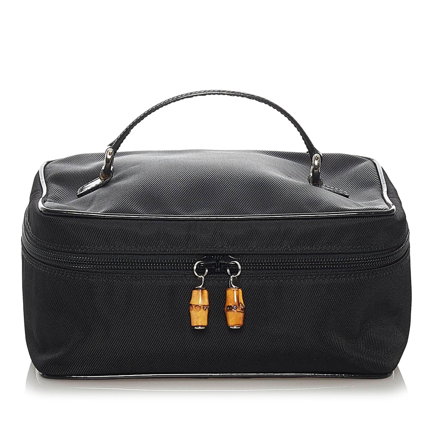 Gucci Nylon Leather Handbag
