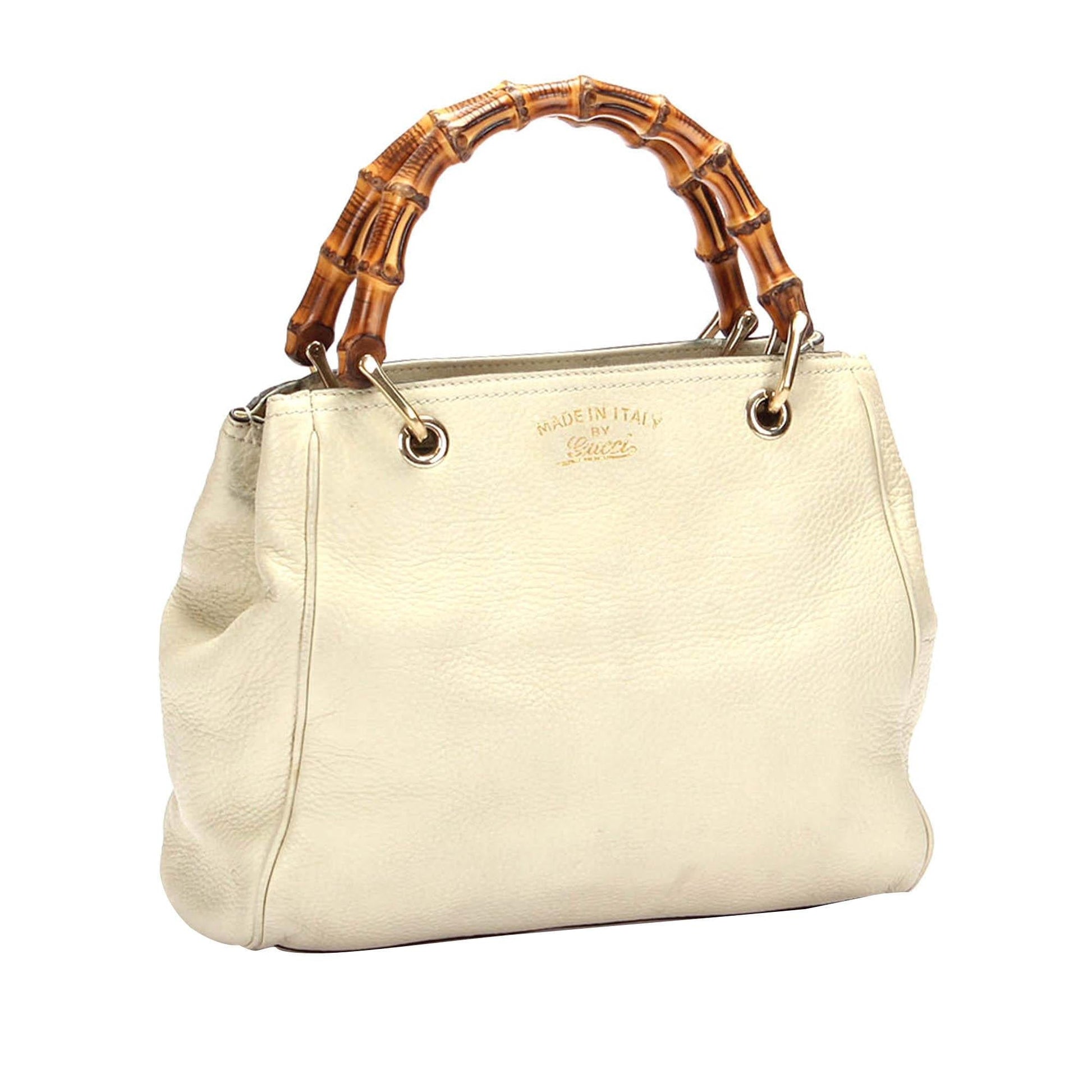 Gucci Bamboo Leather Tote Style 20