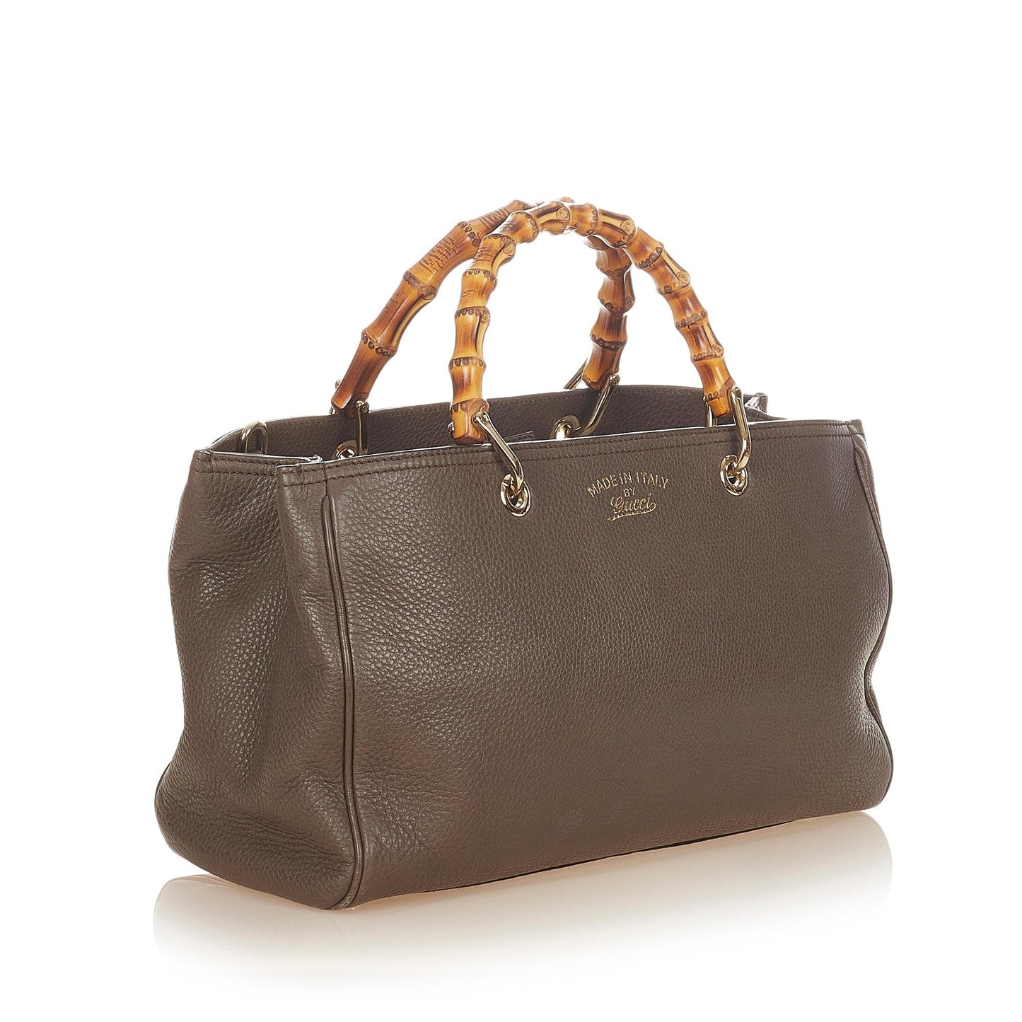 Gucci Bamboo Leather Tote Style 18