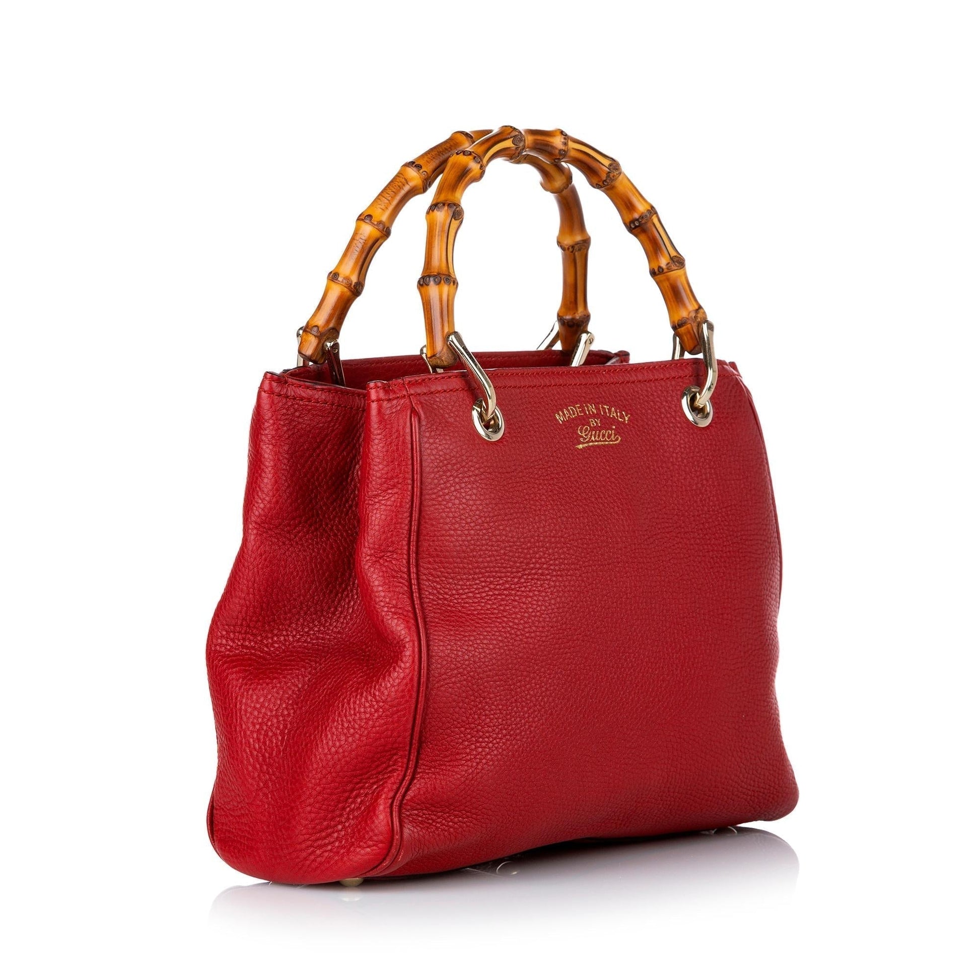 Gucci Bamboo Leather Tote Style 19