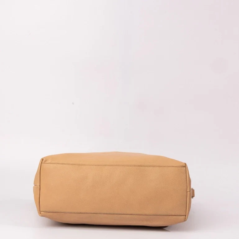 Gucci Lou Leather Canvas Tote