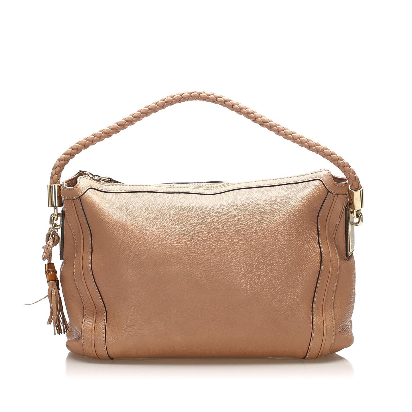Gucci Leather Monogram Tote Style 16