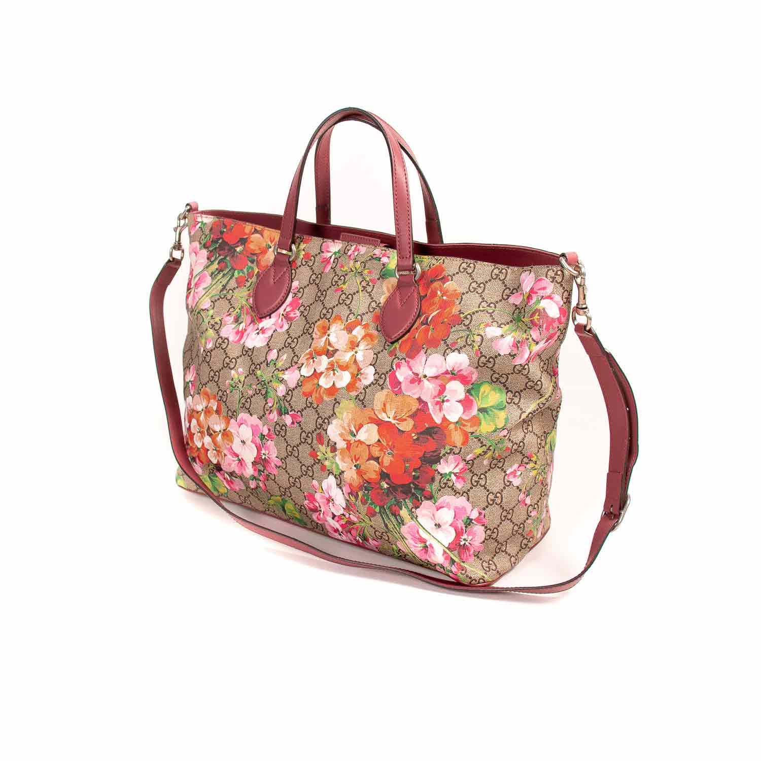 Gucci Leather Canvas Tote Style 33