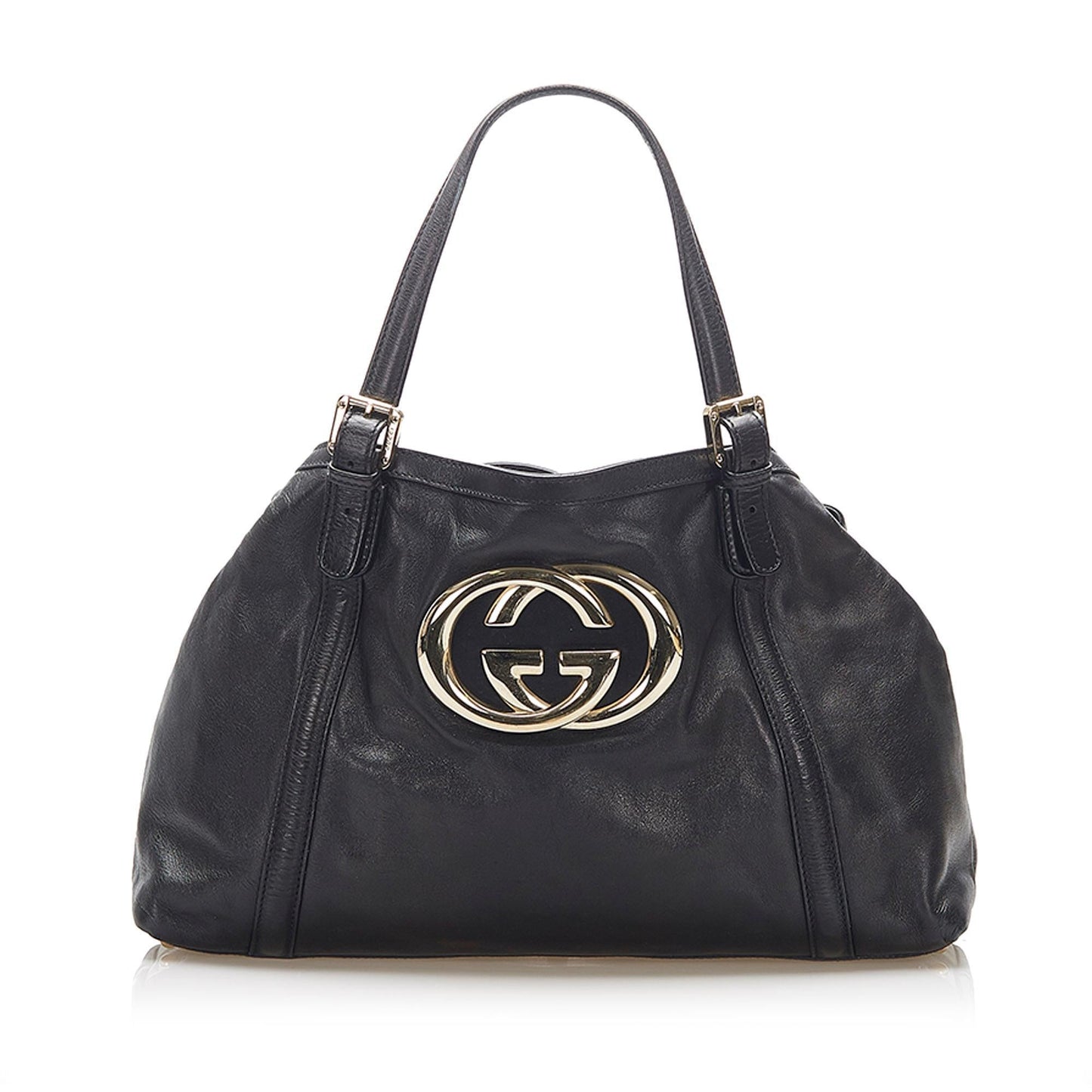 Gucci Monogram Leather Tote