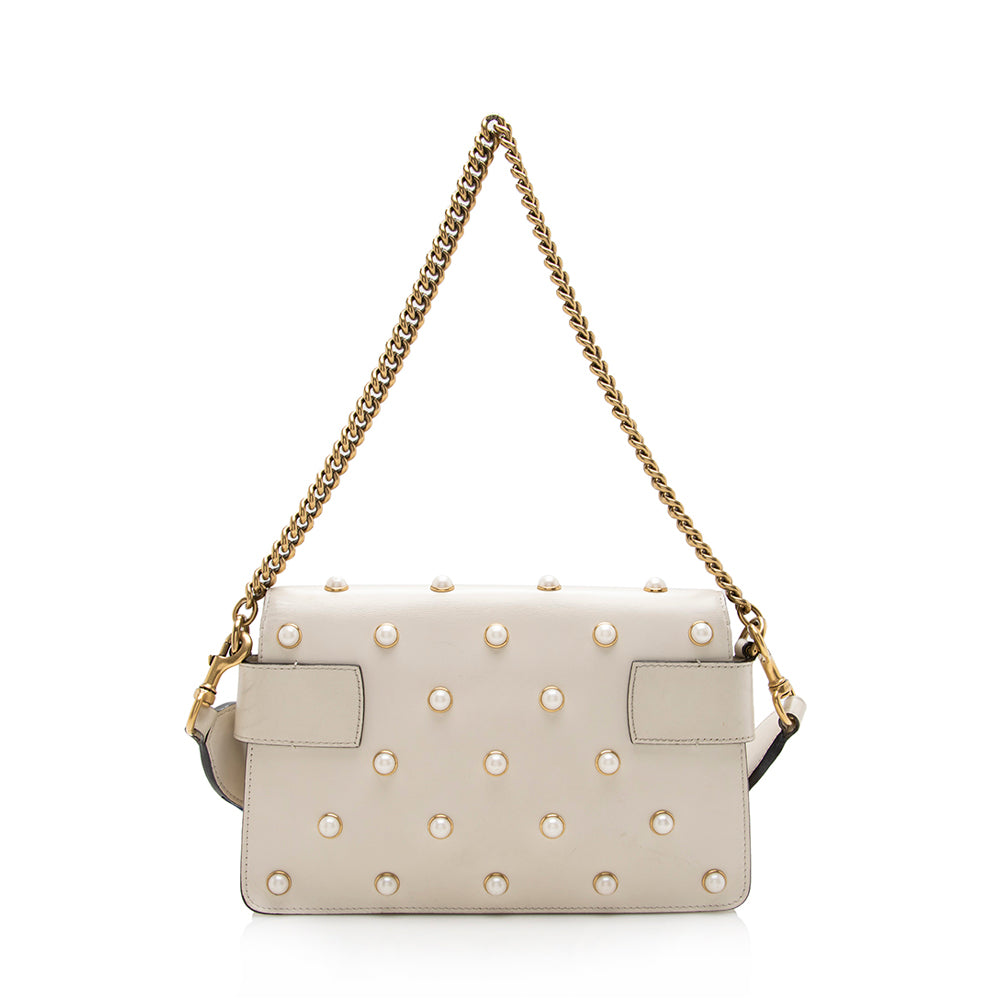 Gucci Leather Calfskin Shoulder Bag