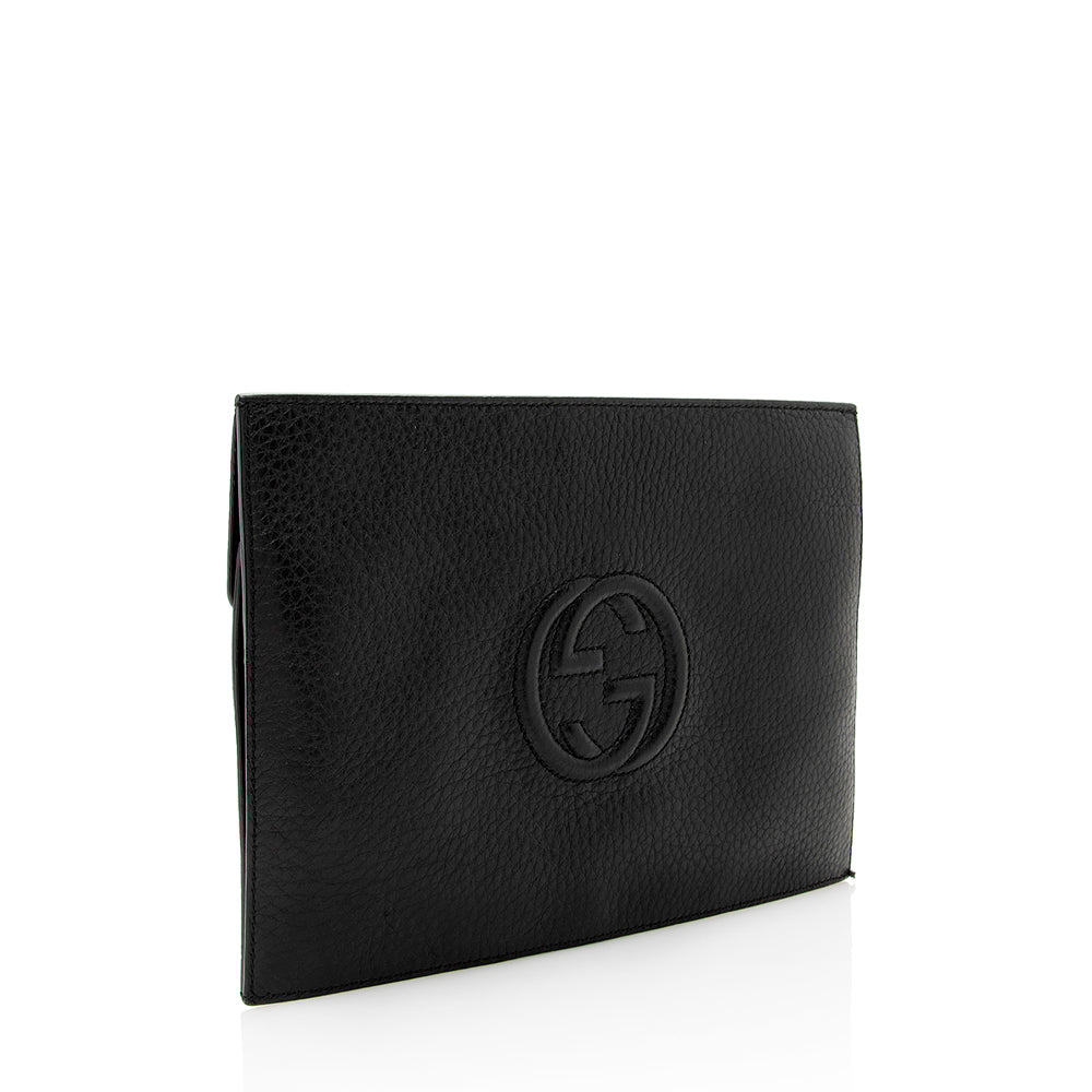 Gucci Soho Leather Calfskin Handbag