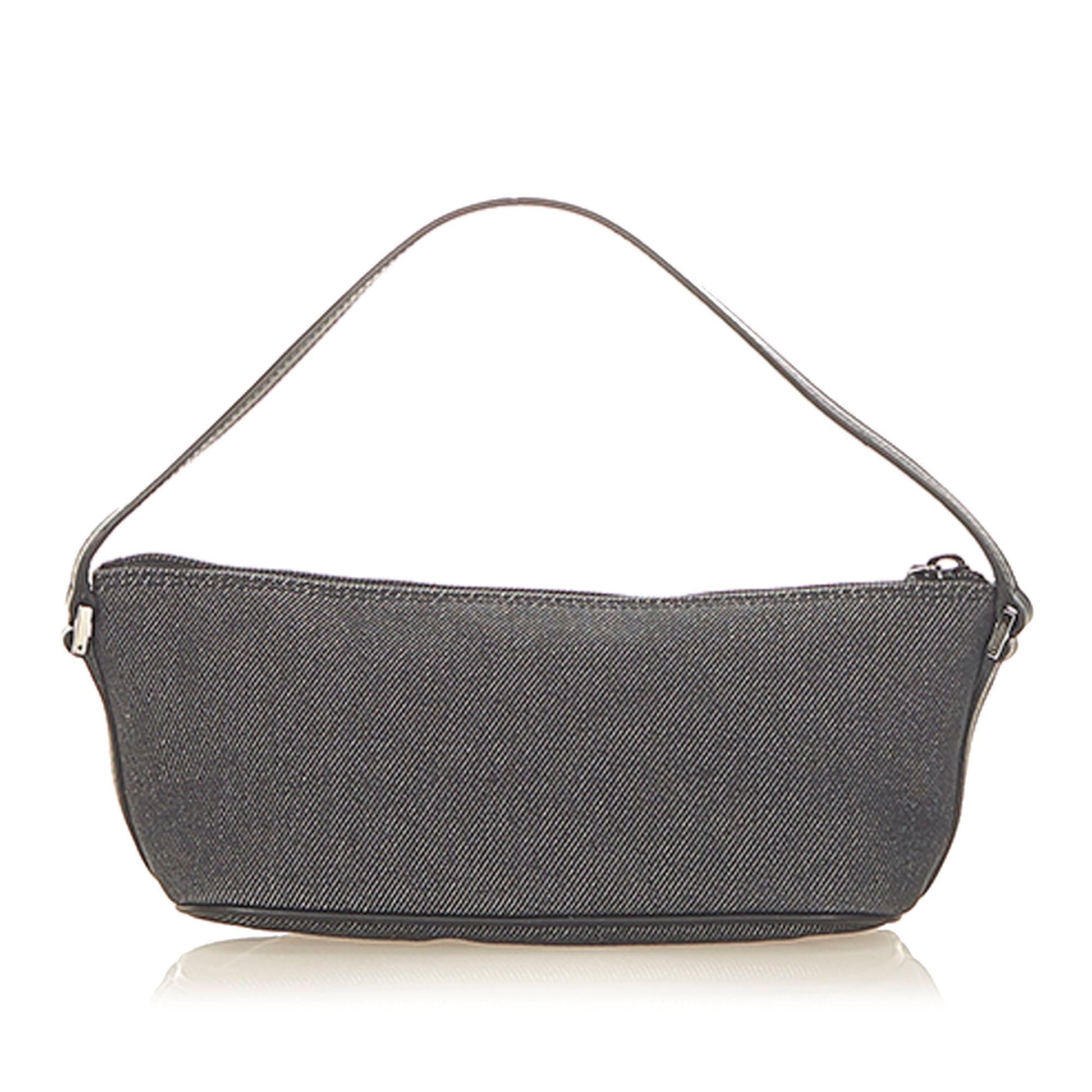 Gucci Pochette Canvas Handbag
