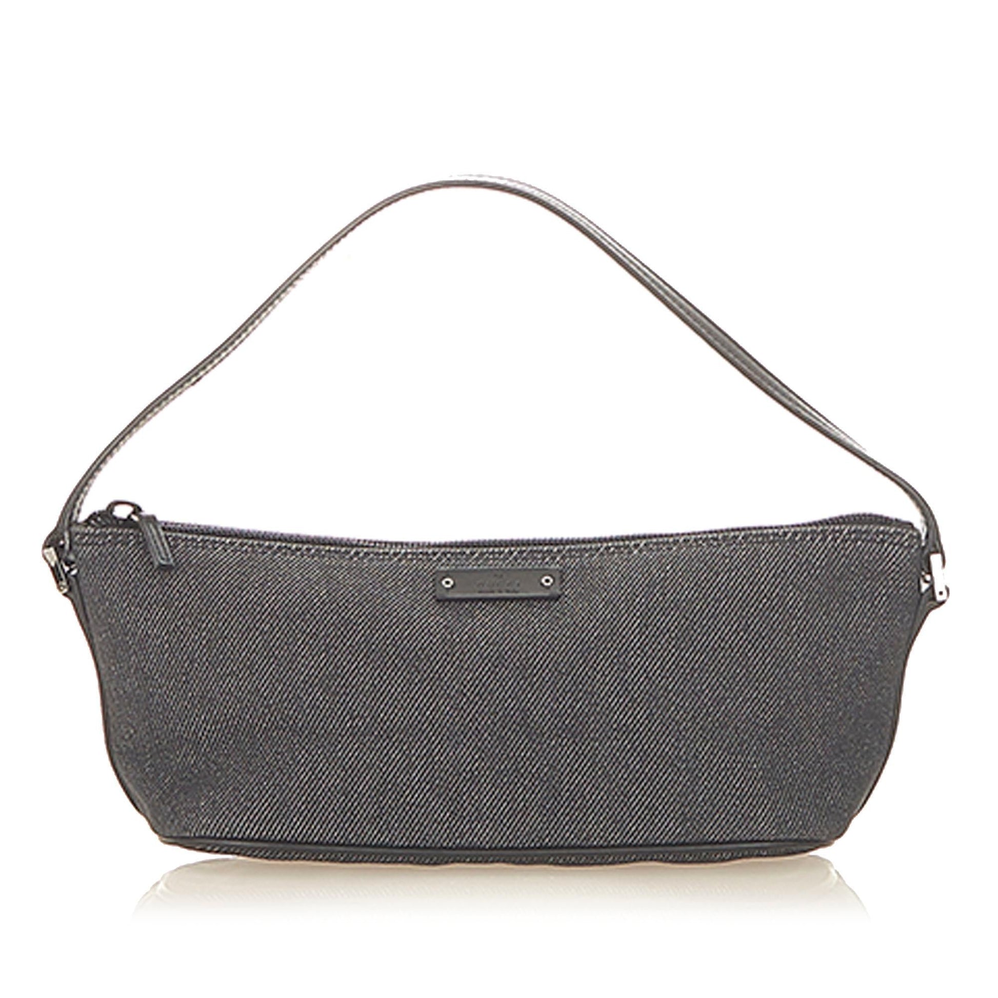 Gucci Pochette Canvas Handbag