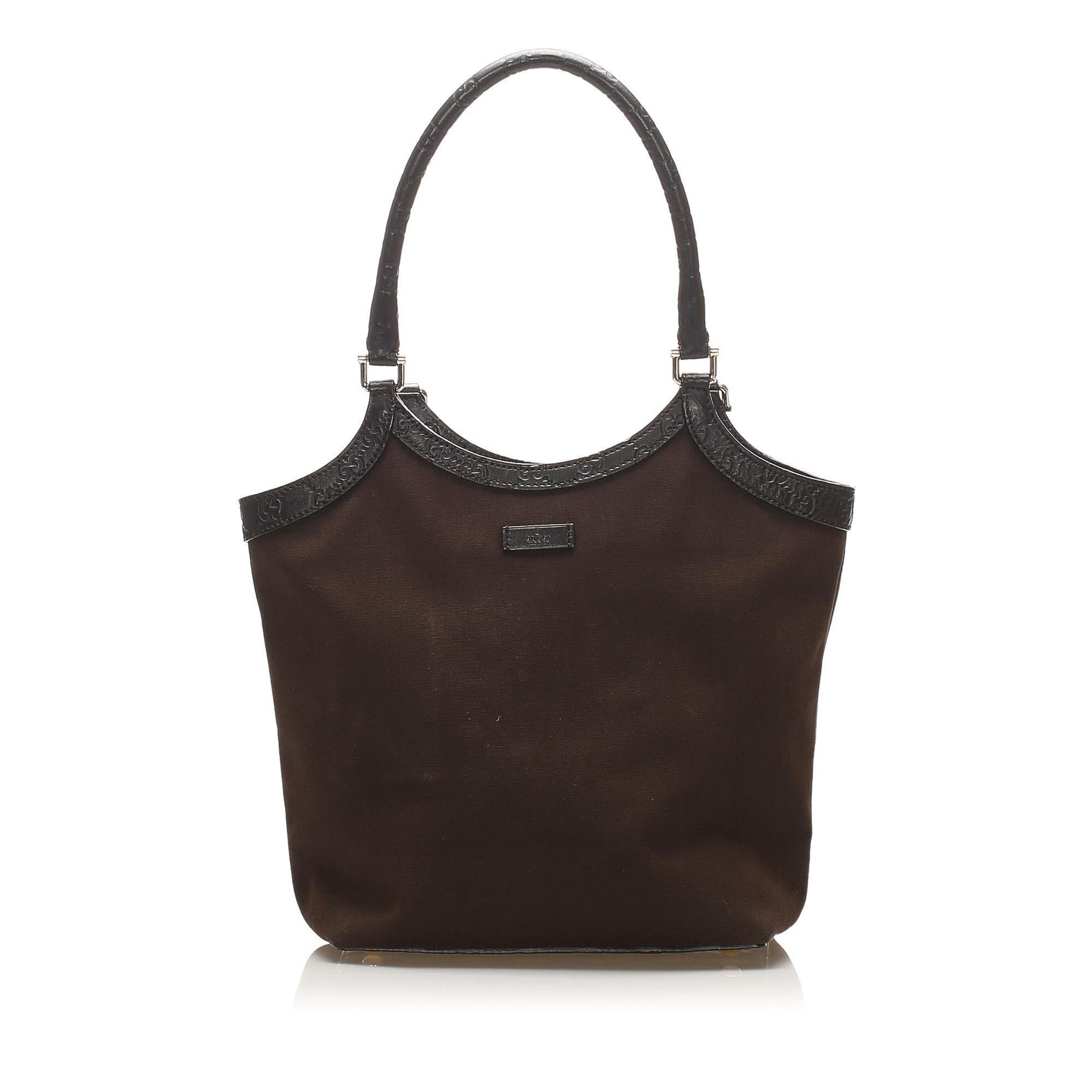 Gucci Monogram Canvas Tote