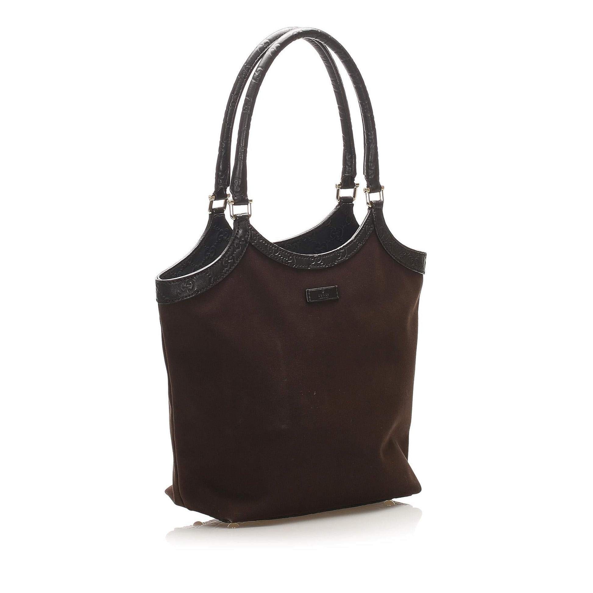 Gucci Monogram Canvas Tote