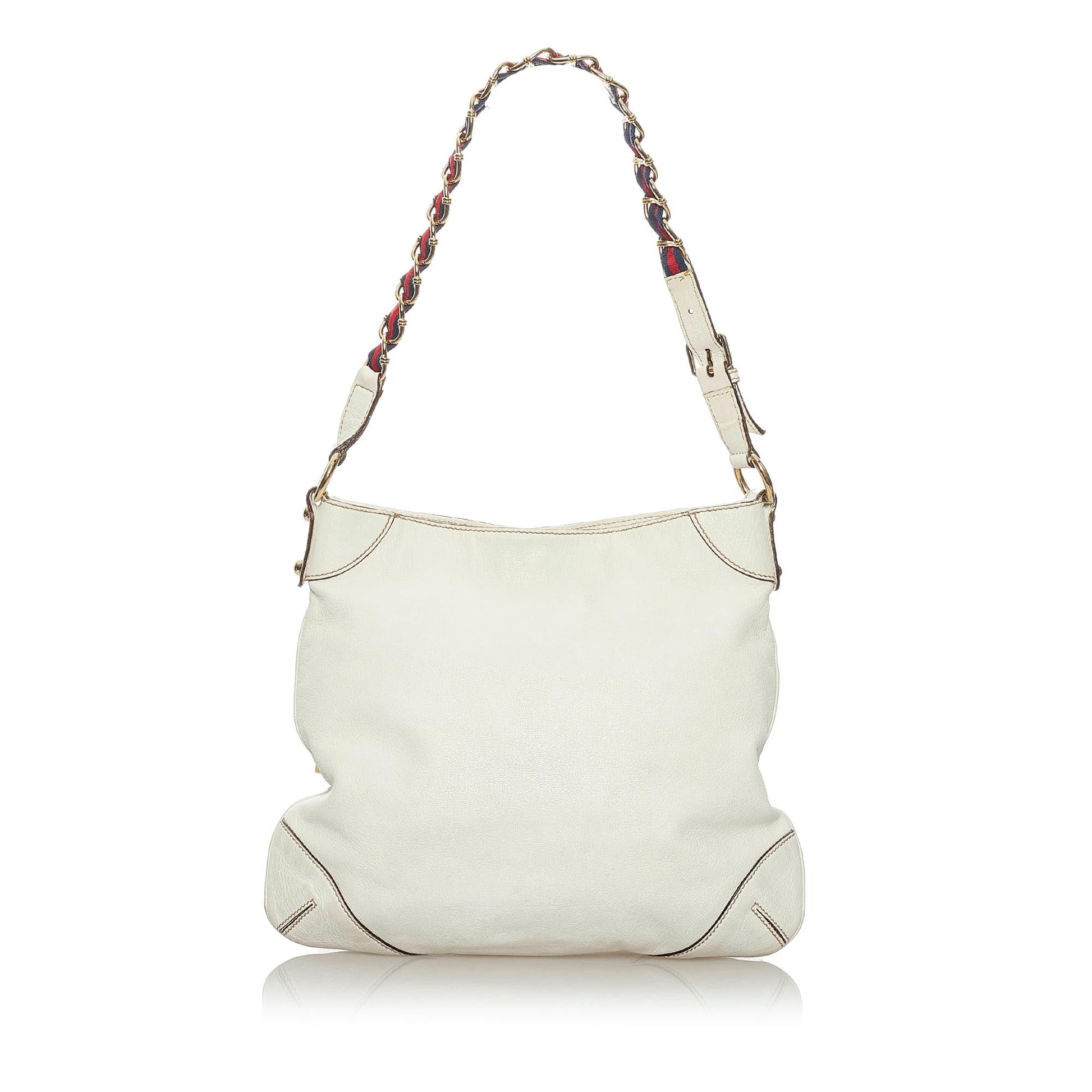Gucci Leather Shoulder Bag Style 39