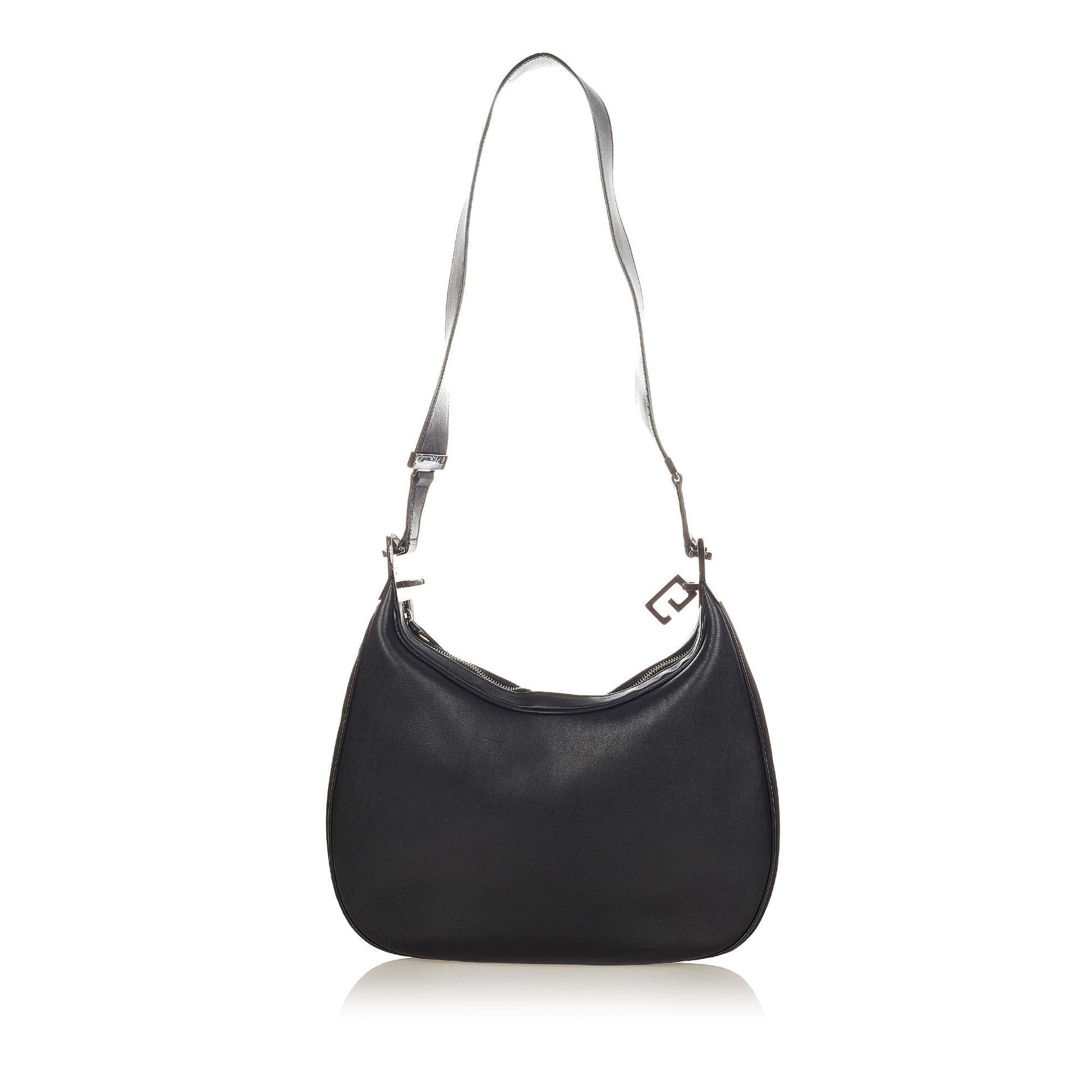 Gucci Leather Shoulder Bag Style 56